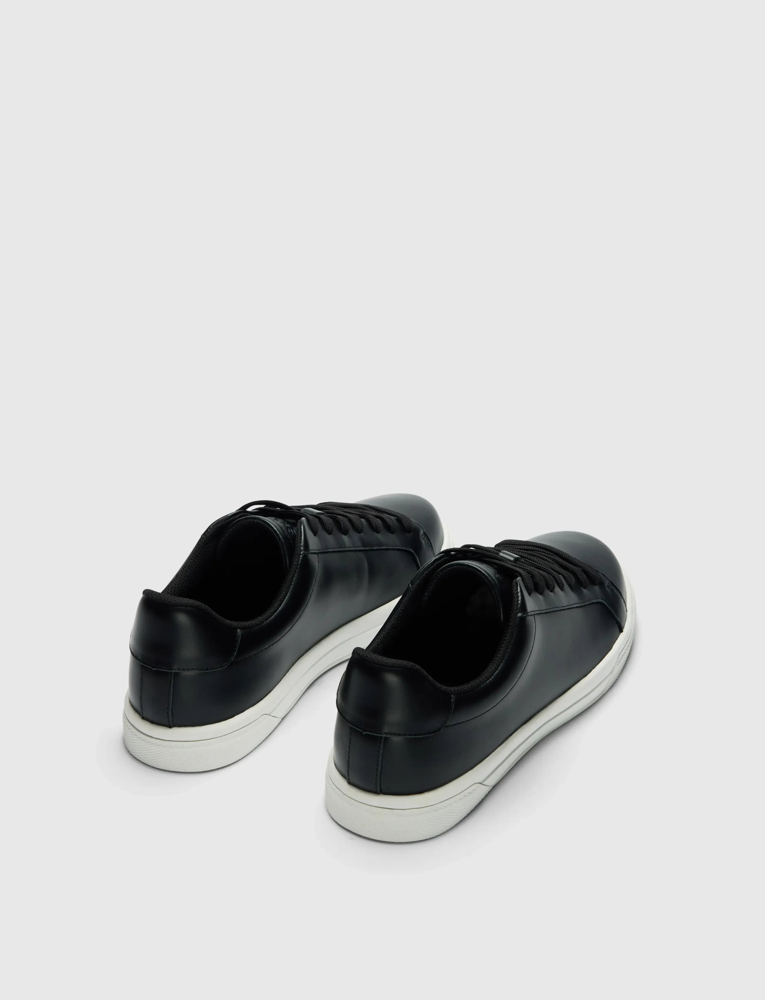 Selected - SLMEVAN LEATHER SNEAKER 2.0 NOOS - niedriger schnitt - black - 2