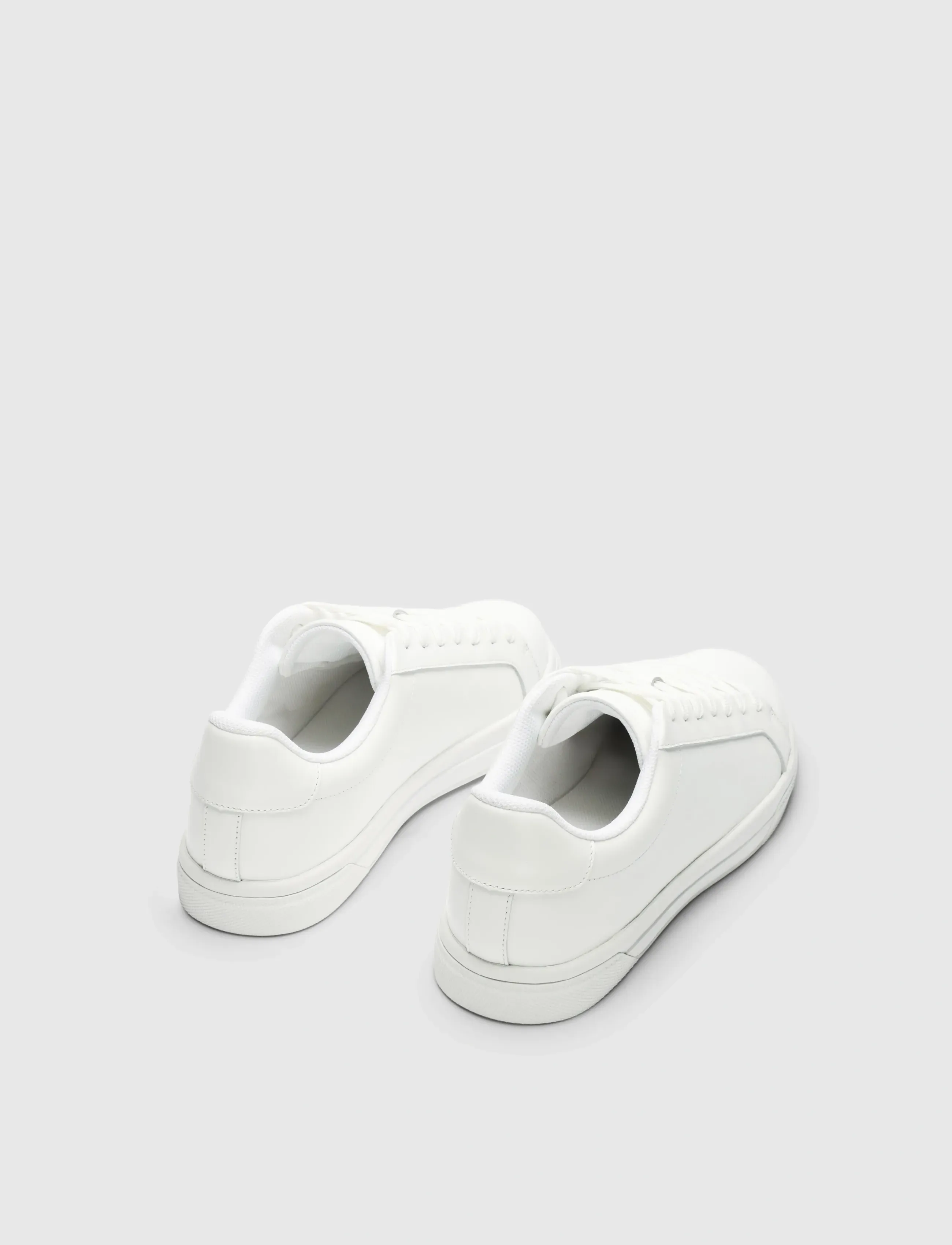 Selected - SLMEVAN LEATHER SNEAKER 2.0 NOOS - niedriger schnitt - white - 2