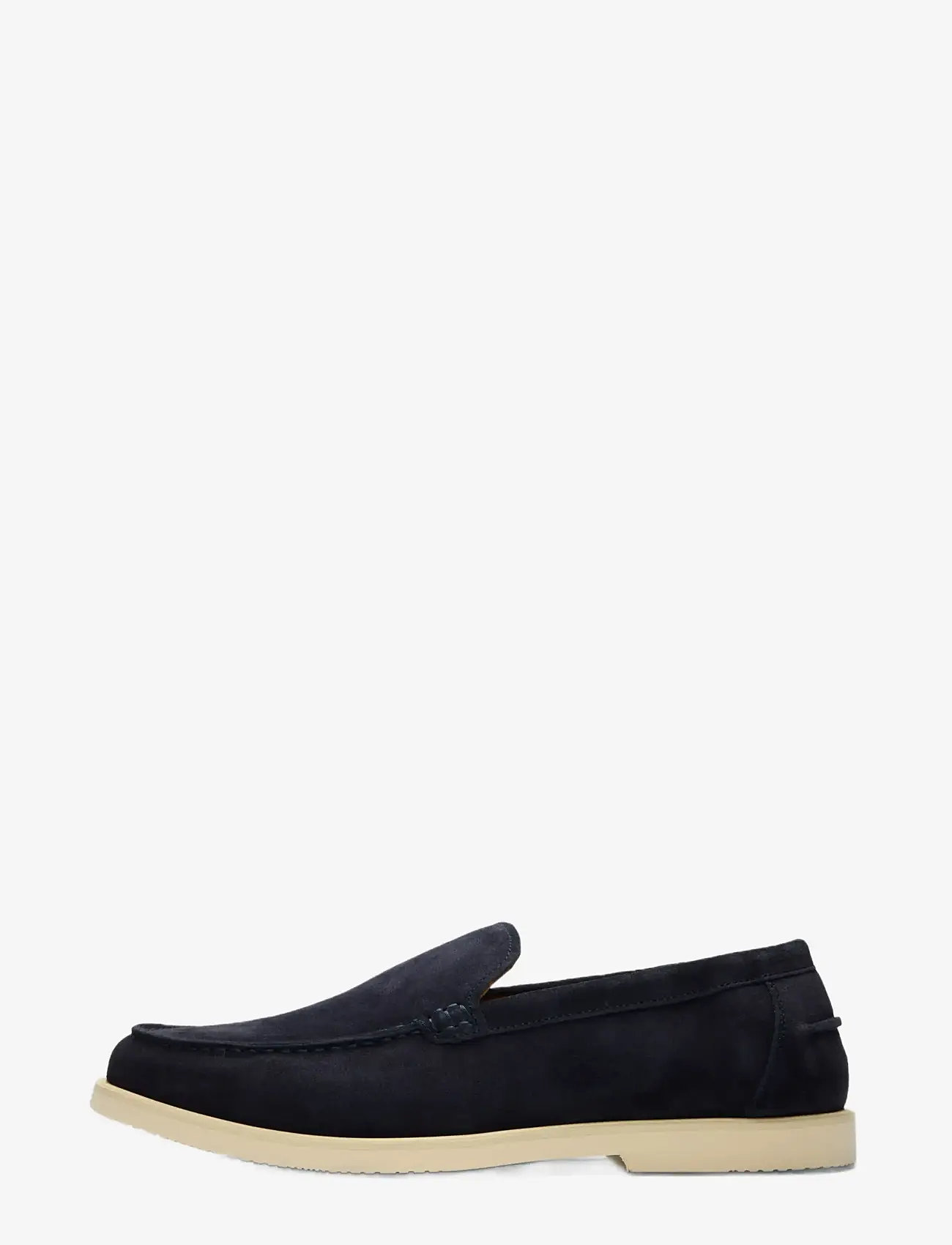 Selected - SLHOWEN SUEDE CLEAN LOAFER - nach anlass kaufen - dark navy - 0