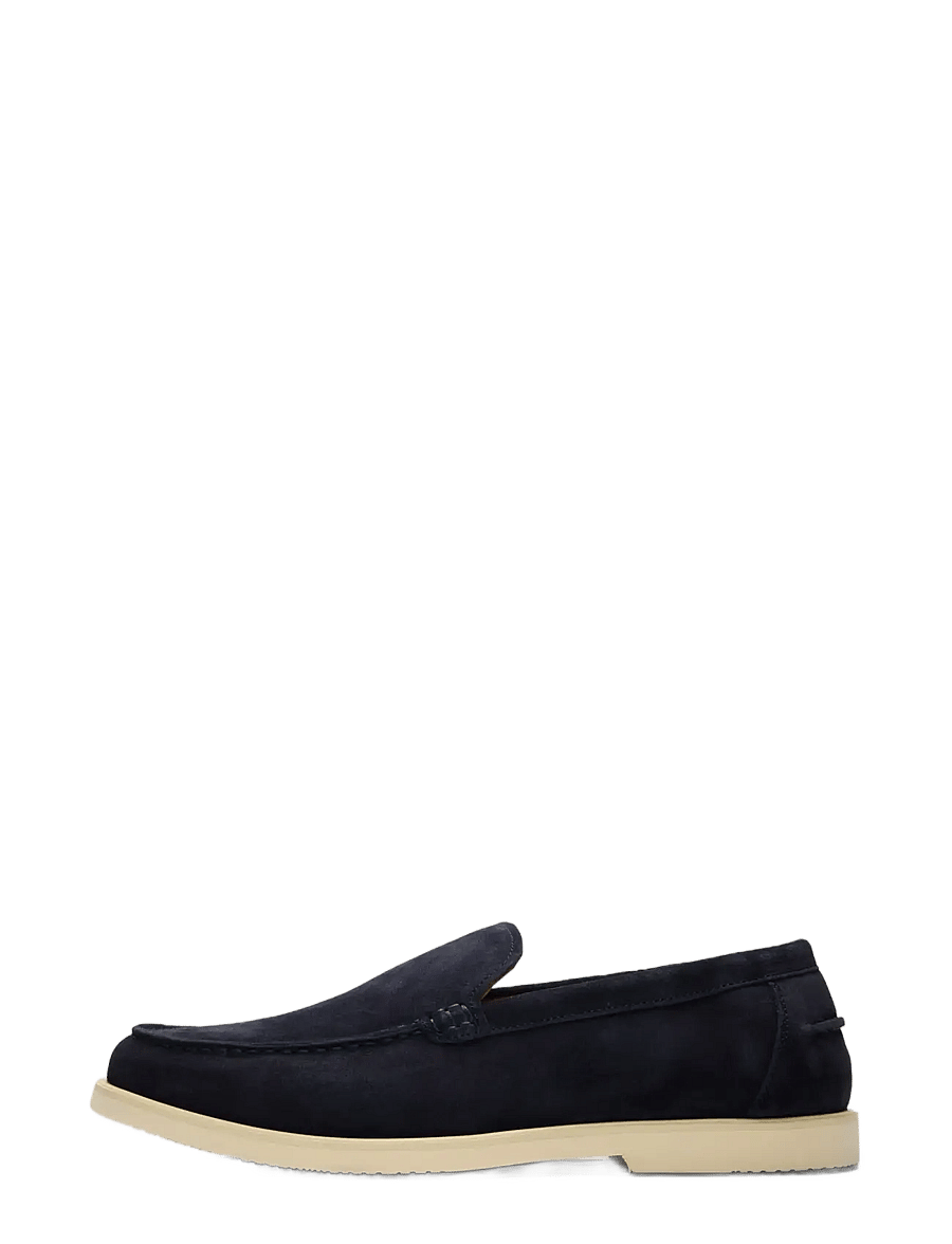 Selected - SLHOWEN SUEDE CLEAN LOAFER - shop efter anledning - dark navy - 0