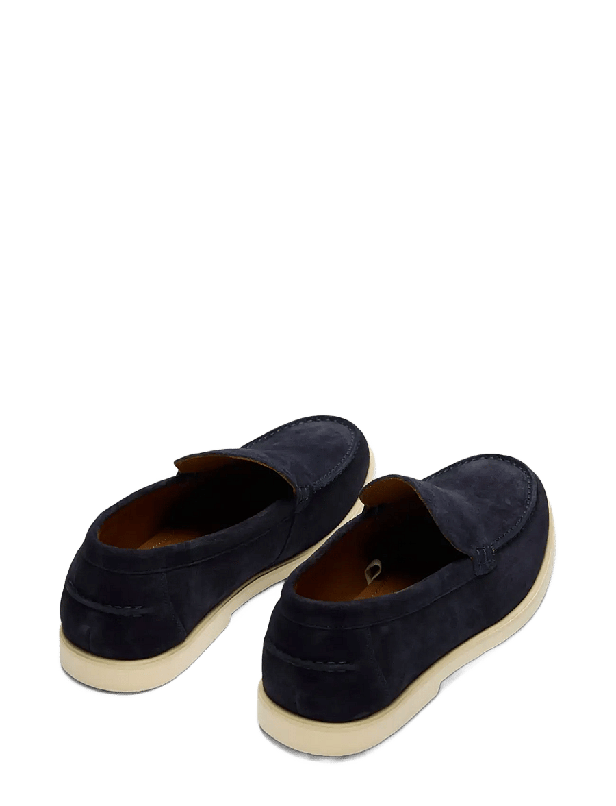Selected - SLHOWEN SUEDE CLEAN LOAFER - shop efter anledning - dark navy - 1