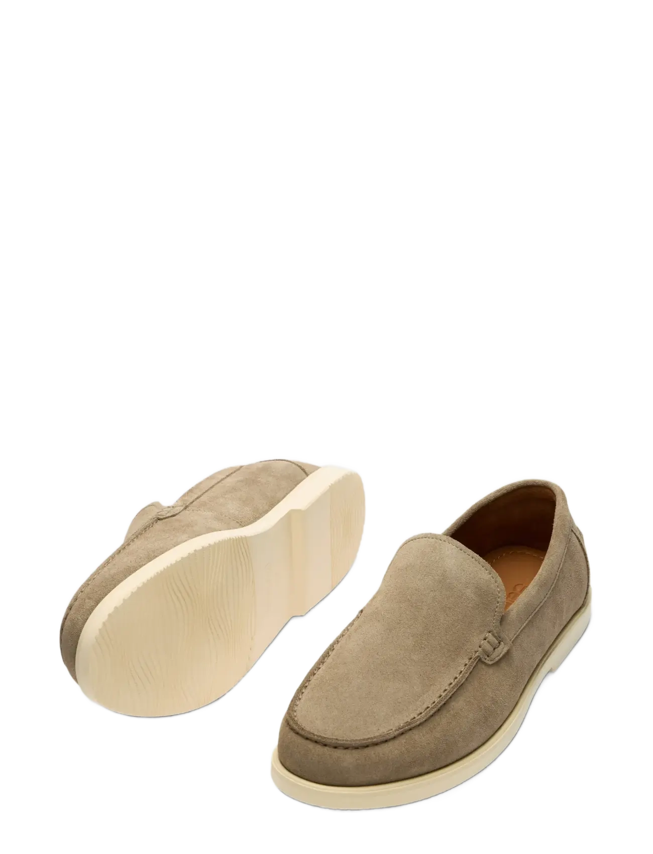 Selected - SLHOWEN SUEDE CLEAN LOAFER - shop efter anledning - greige - 2