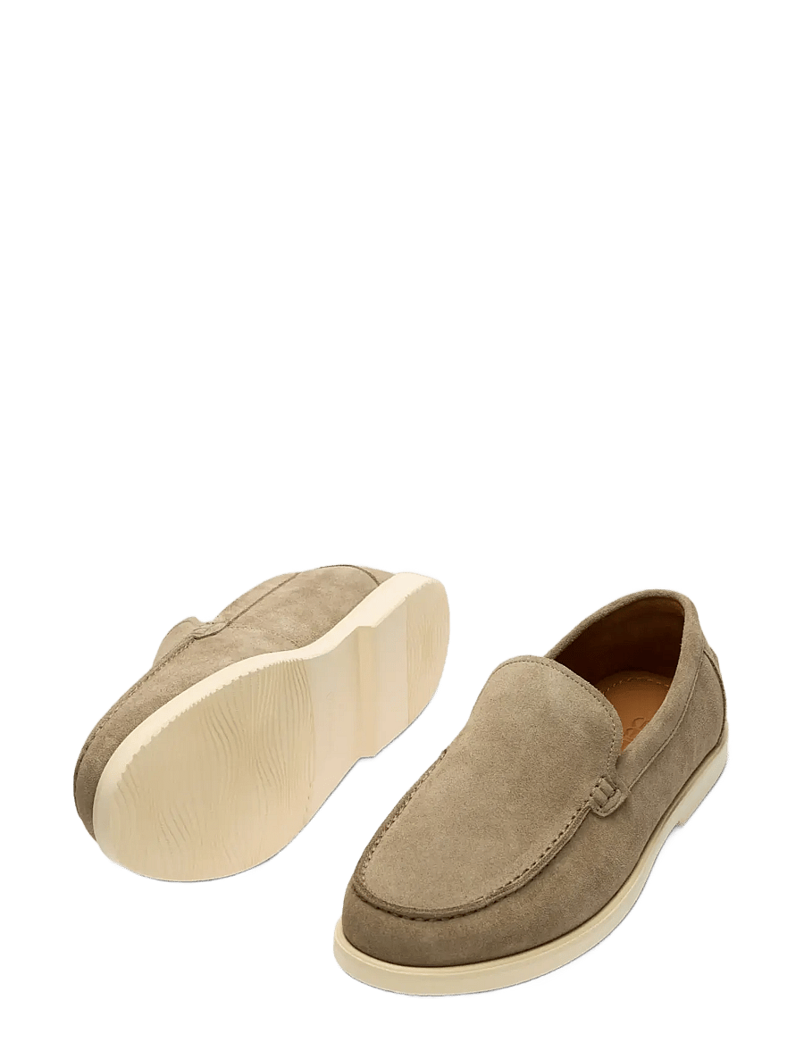 Selected - SLHOWEN SUEDE CLEAN LOAFER - shop efter anledning - greige - 2