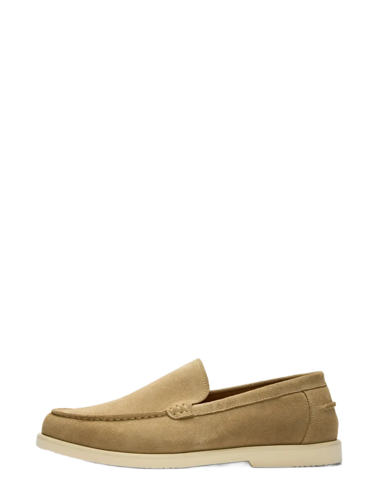 Selected SLHOWEN SUEDE CLEAN LOAFER - Jalanõud - SAND / beige