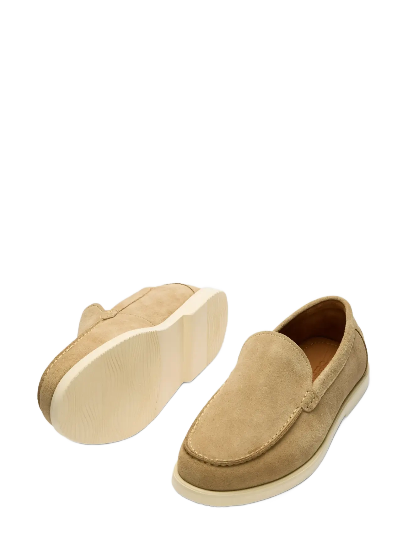 Selected - SLHOWEN SUEDE CLEAN LOAFER - shop efter anledning - sand - 1