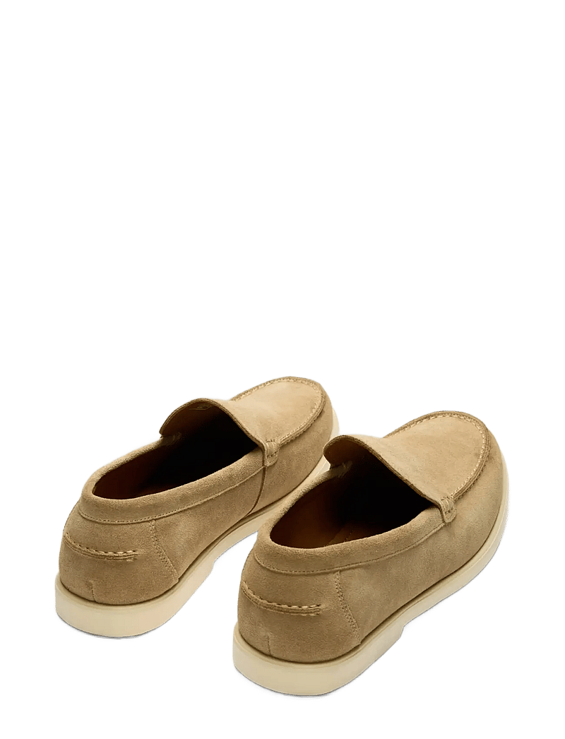 Selected - SLHOWEN SUEDE CLEAN LOAFER - kollektionen - sand - 2