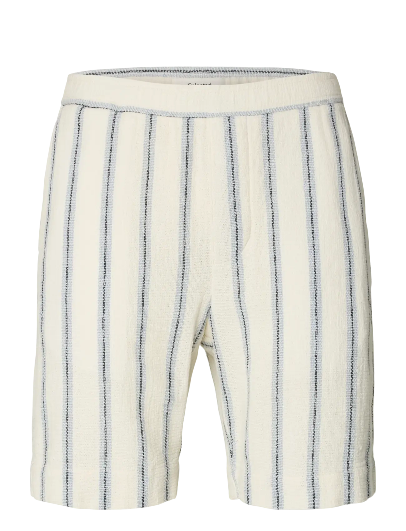 Selected SLHREGCAL SHORTS - Kleidung - EGRET / cream