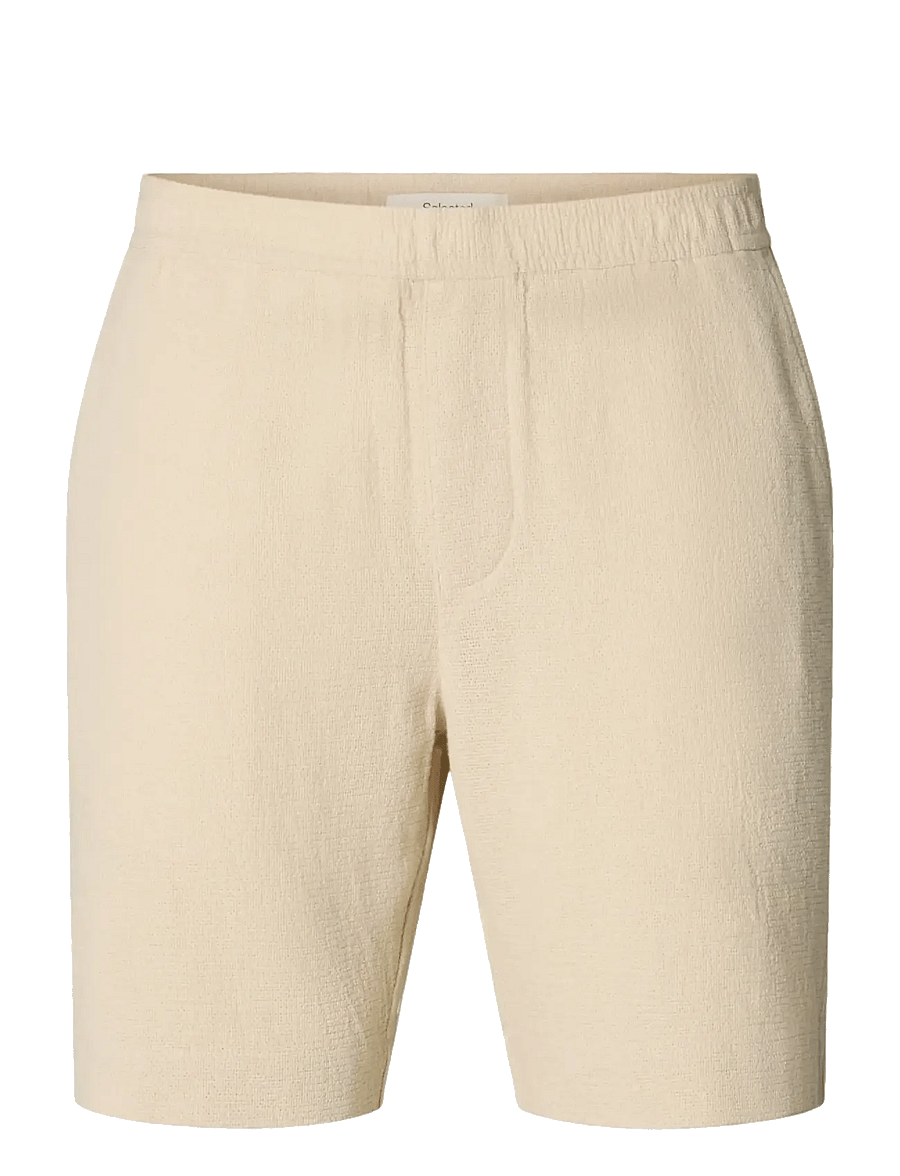 Selected - SLHREGCAL SHORTS - freizeitshorts - oatmeal - 1