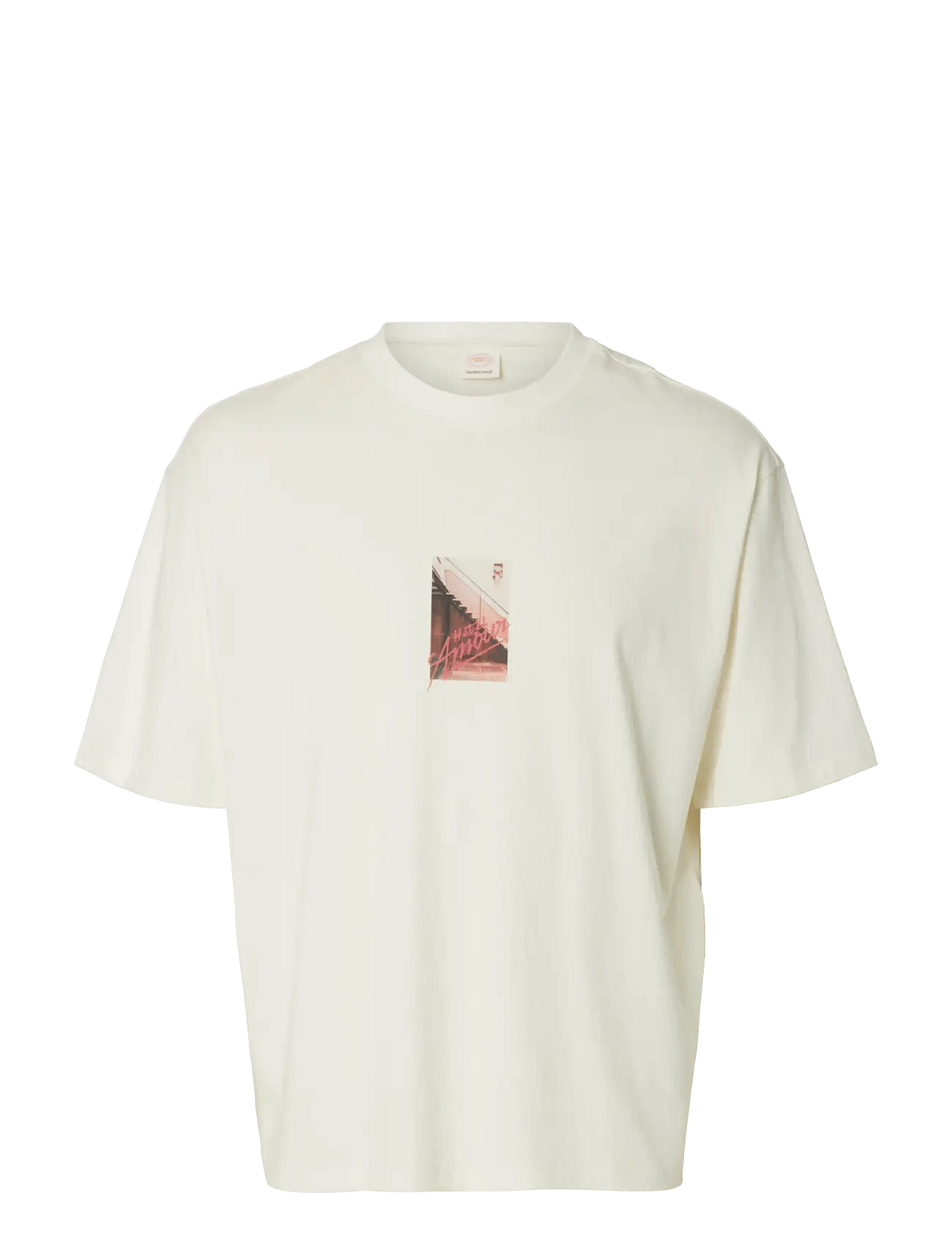 Selected | Slhrelaxaspen Ss O-Neck Tee Hotel Amour | XXL