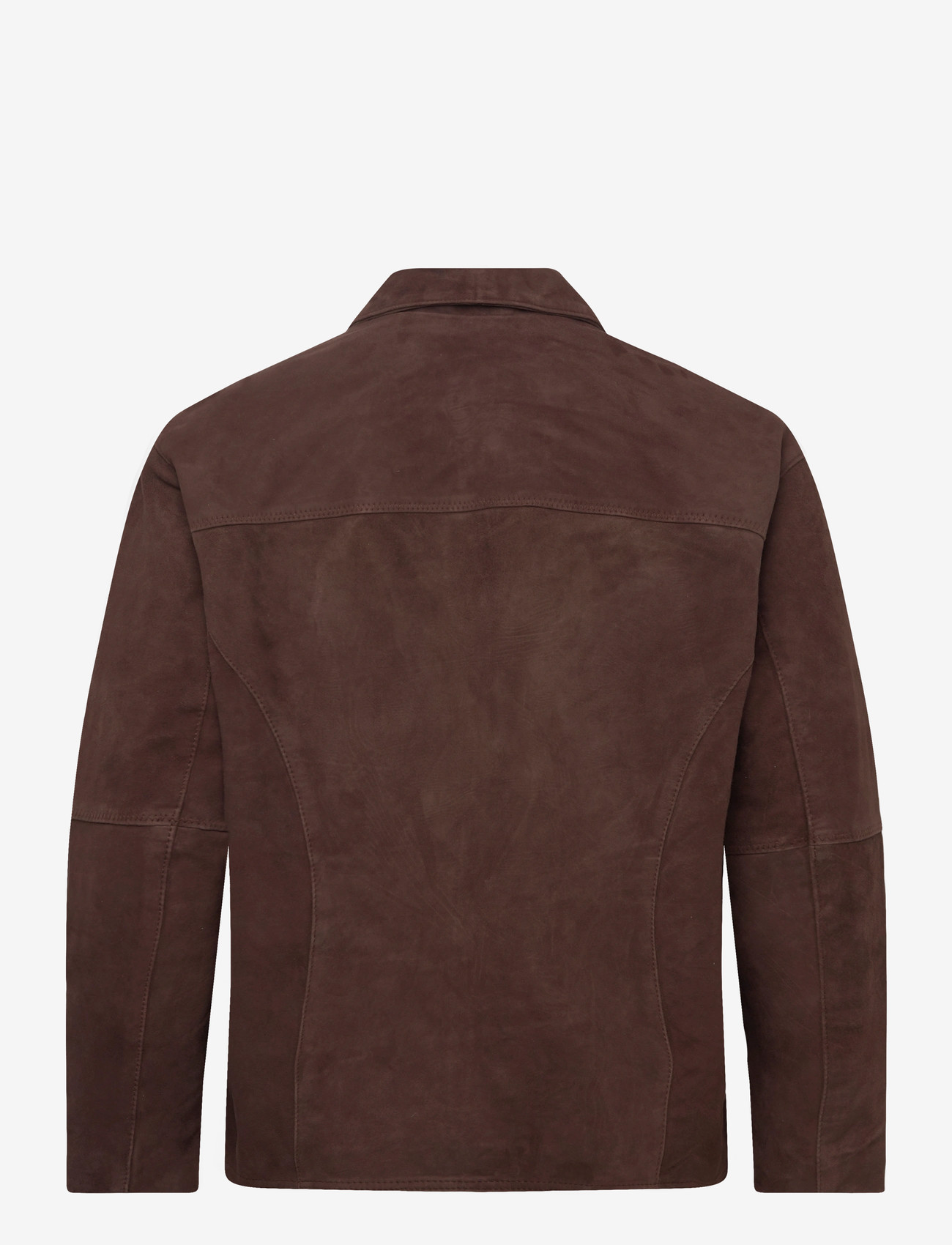 Selected - SLHRORY SUEDE OVERSHIRT - forårsjakker - demitasse - 1