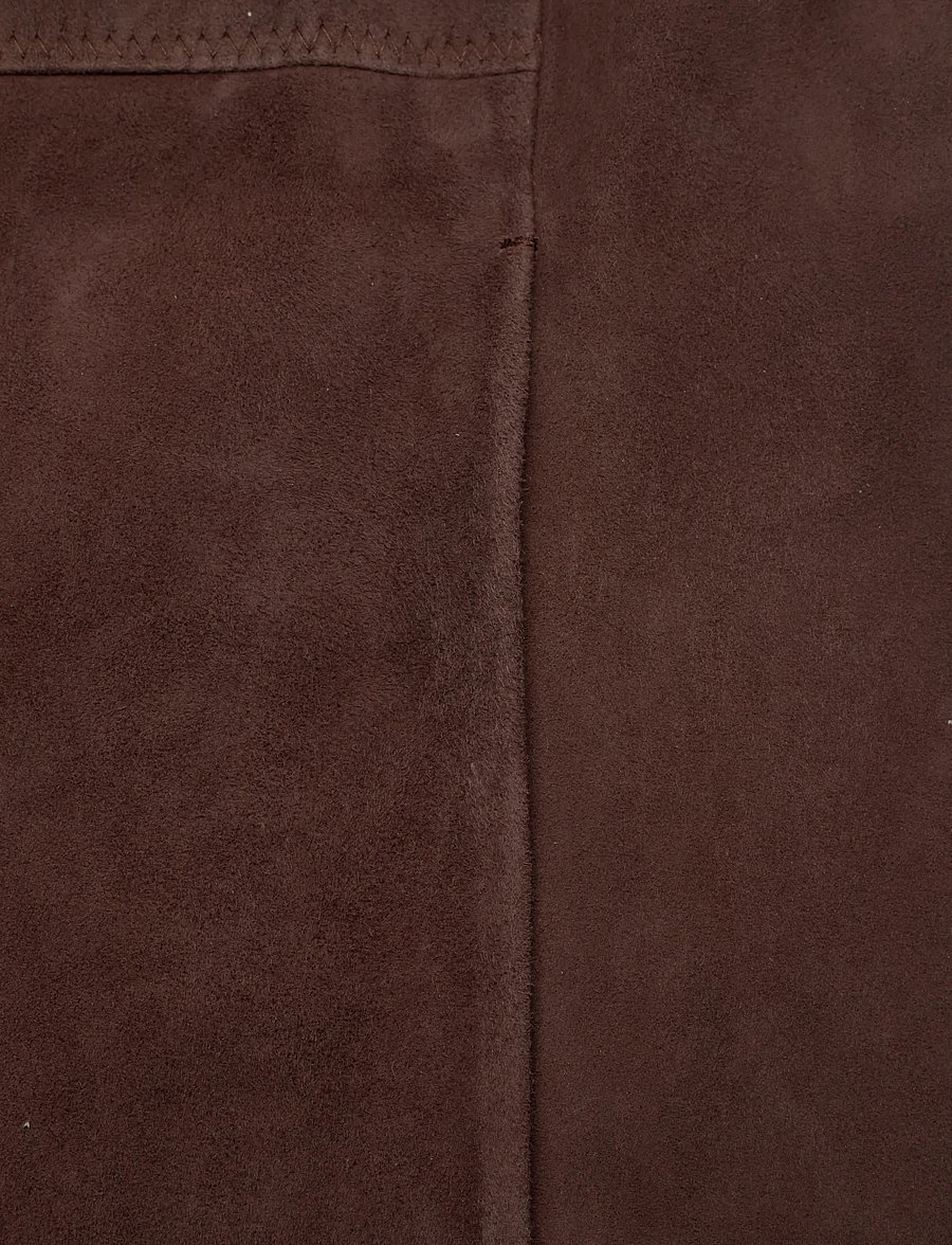 Selected - SLHRORY SUEDE OVERSHIRT - odinės striukės - demitasse - 3