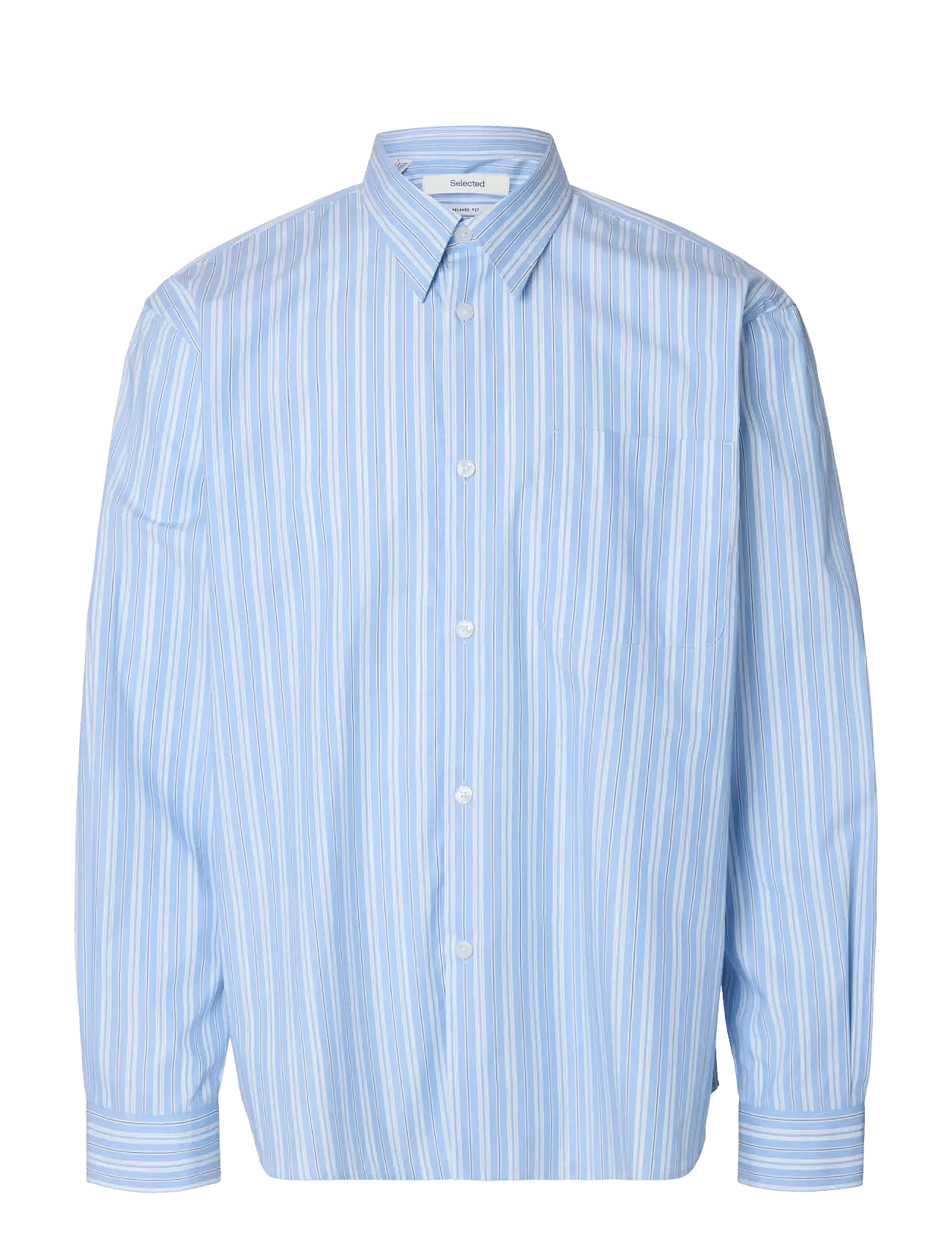Selected | Slhrlxholger Stripe Ls Shirt | XL