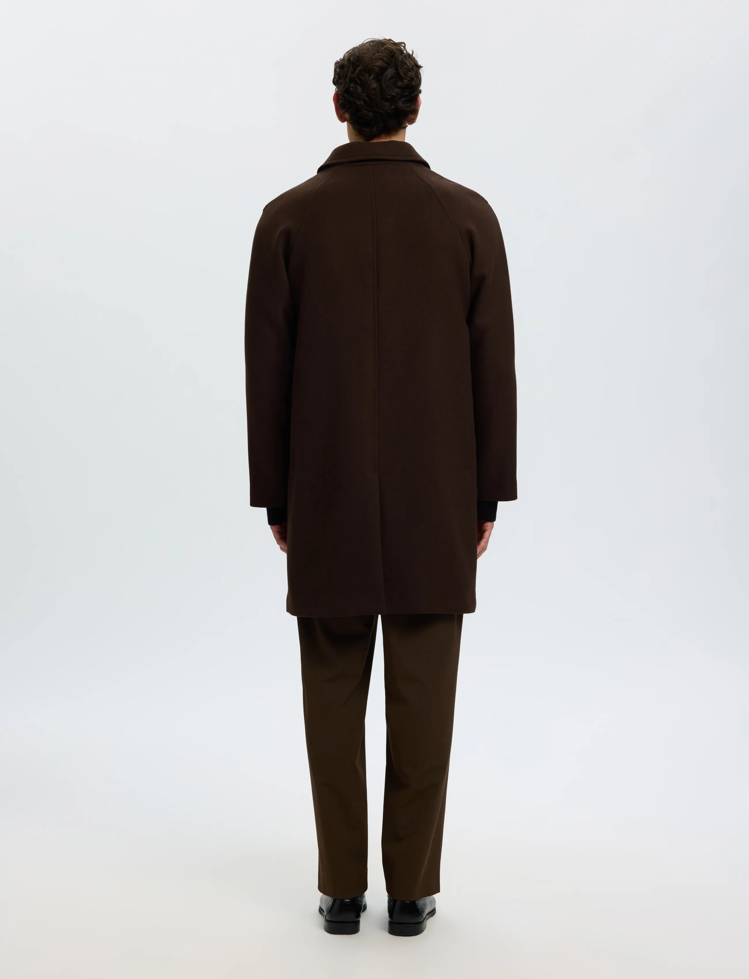 Selected - SLMRONNIE WOOL BLEND CAR COAT NOOS - ullrockar - delicioso - 2