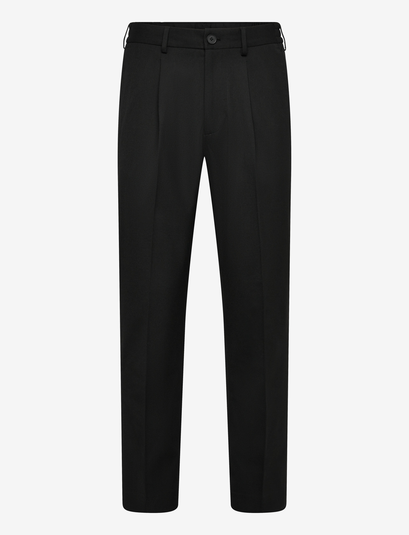 Selected - SLM190-REG TAPERED FINN FLEX PANTS NOOS - habitbukser - black - 0