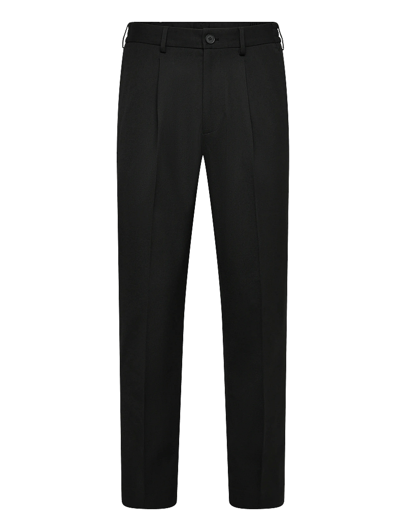 Selected - SLM190-REG TAPERED FINN FLEX PANTS NOOS - anzugshosen - black - 0