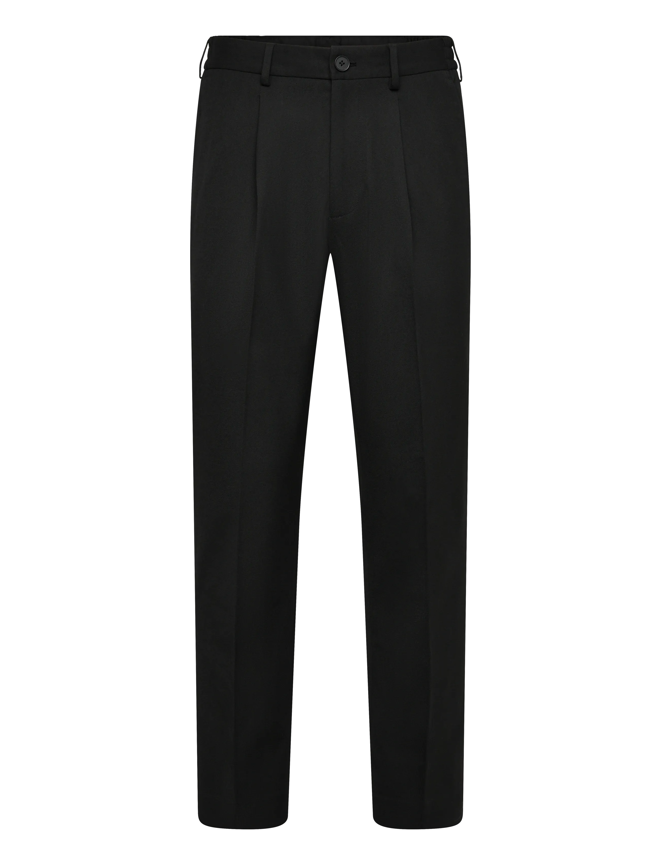 Selected SLM190-REG TAPERED FINN FLEX PANTS NOOS - Formell - BLACK / black