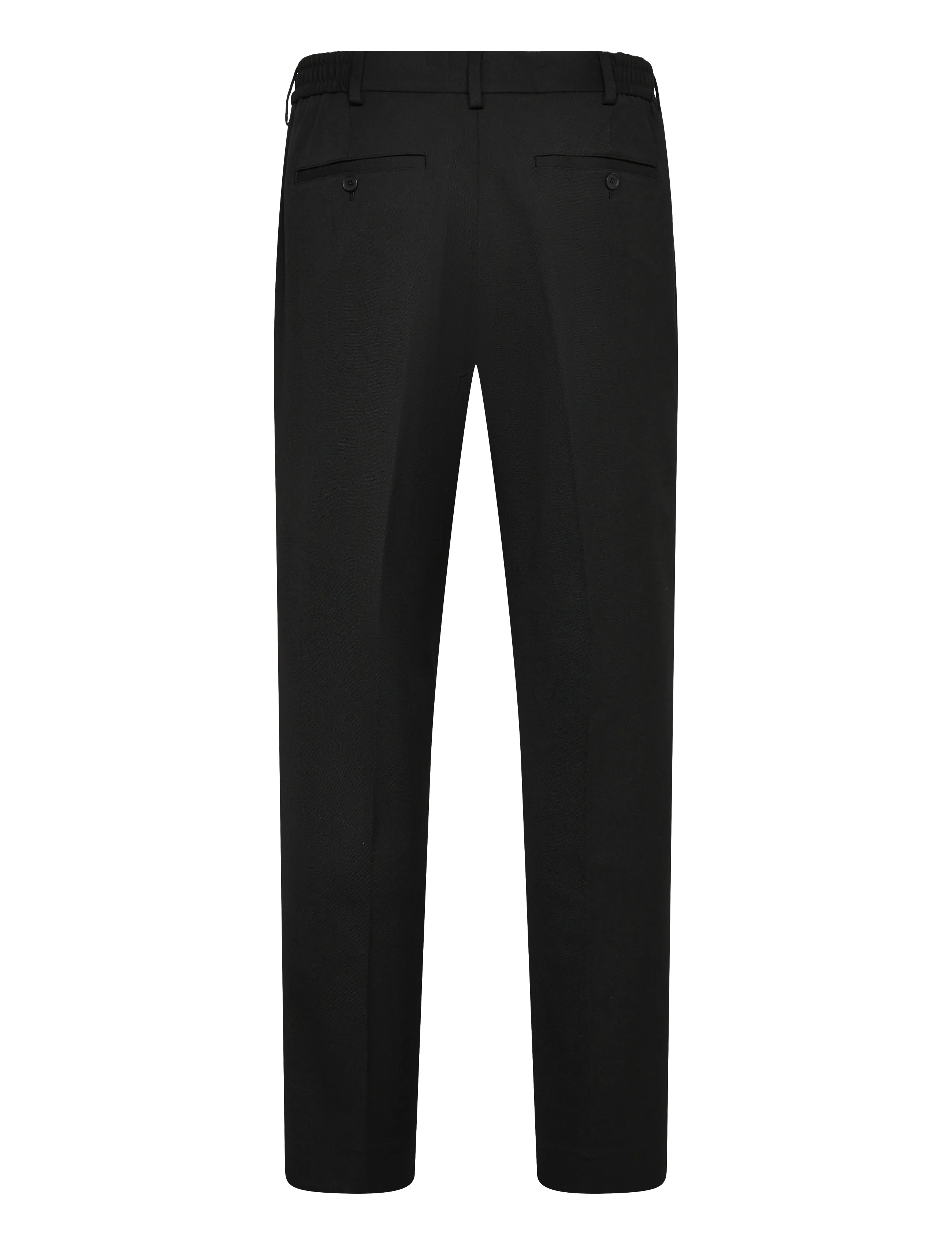 Selected - SLM190-REG TAPERED FINN FLEX PANTS NOOS - Ülikonnapüksid - black - 2