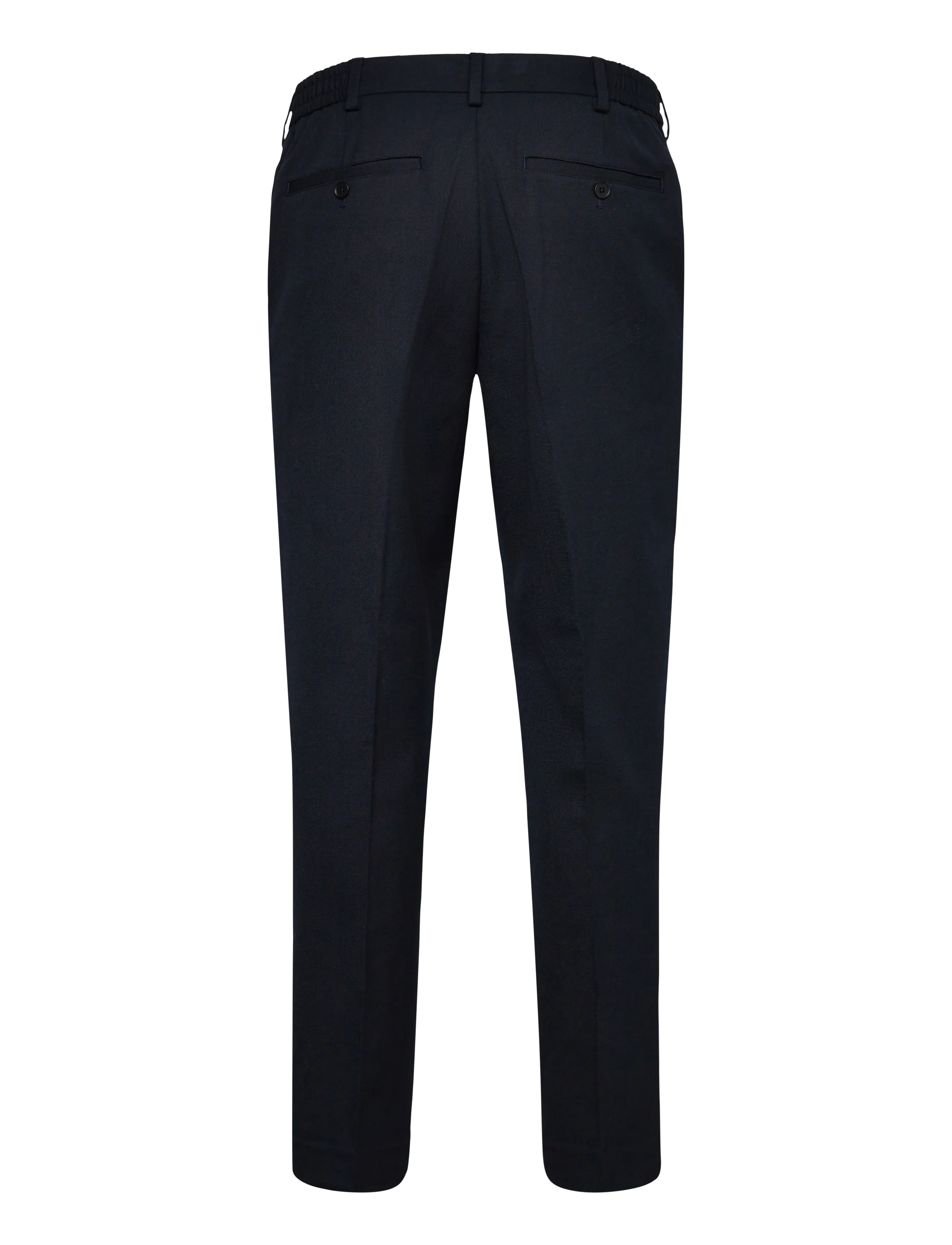 Selected - SLM190-REG TAPERED FINN FLEX PANTS NOOS - pantalons habillés - navy blazer - 2