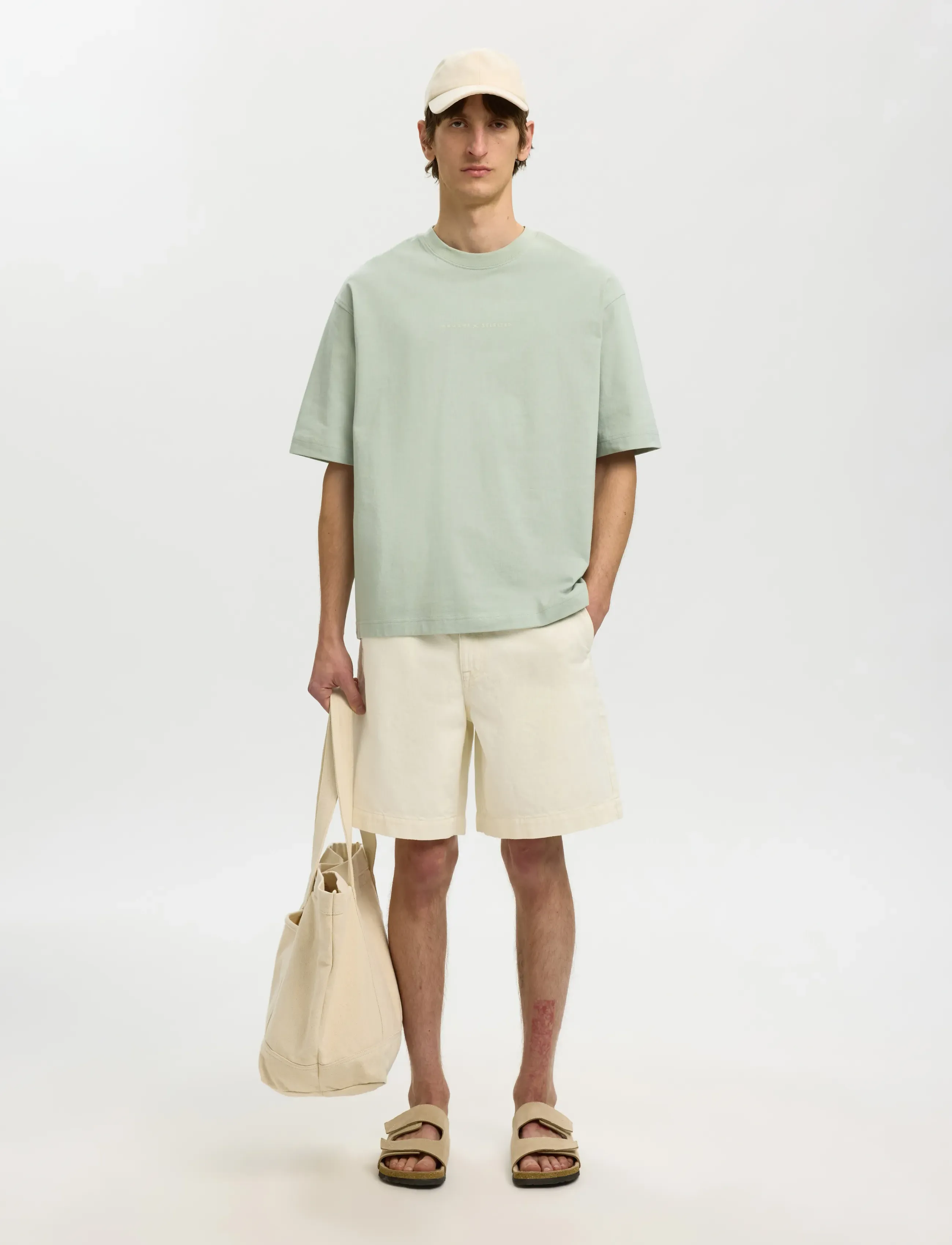SELECTED Slhrelaxnorman License Ss Tee t-shirts herr – bild 5