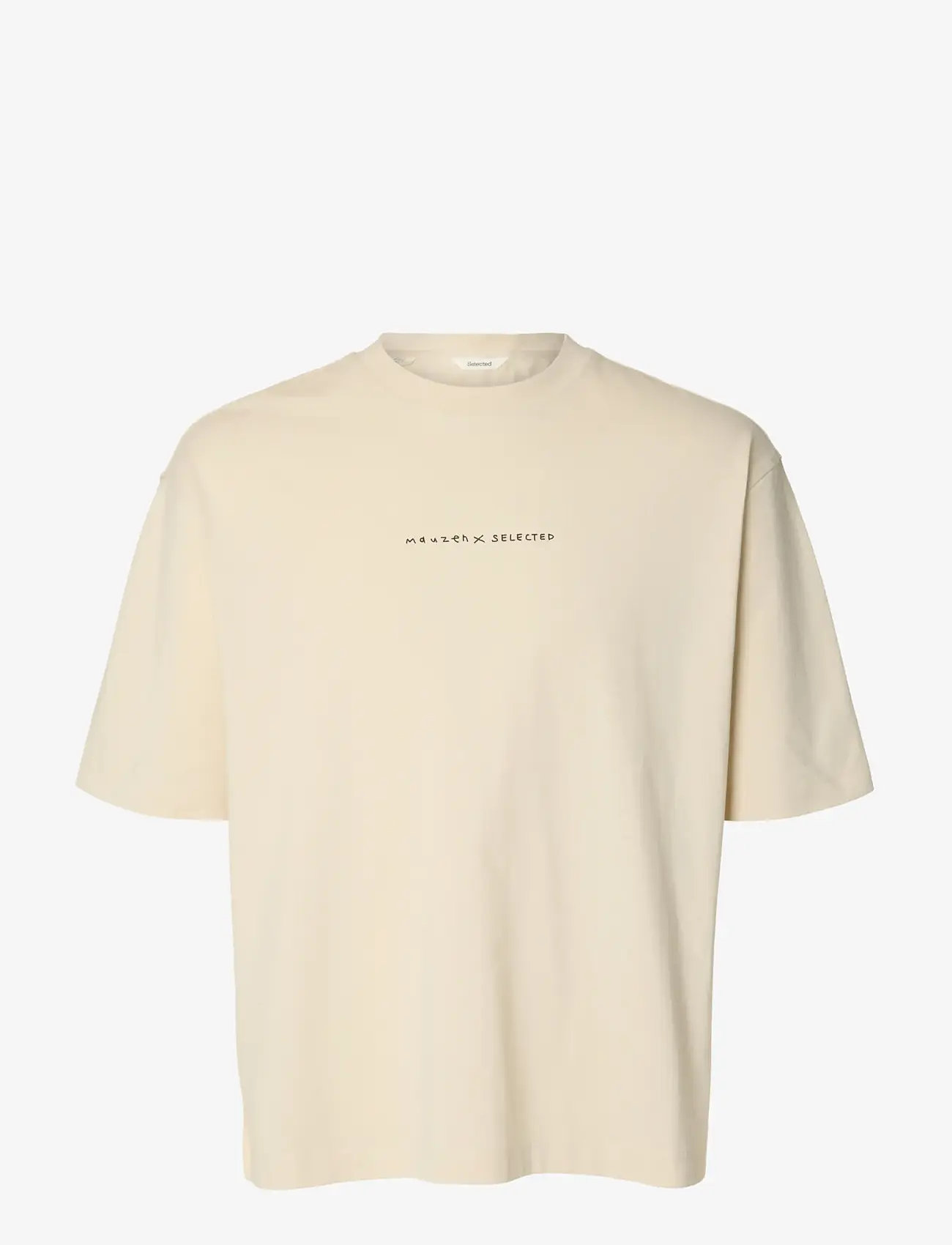 Selected - SLHRELAXNORMAN LICENSE SS TEE - kortærmede t-shirts - birch - 1