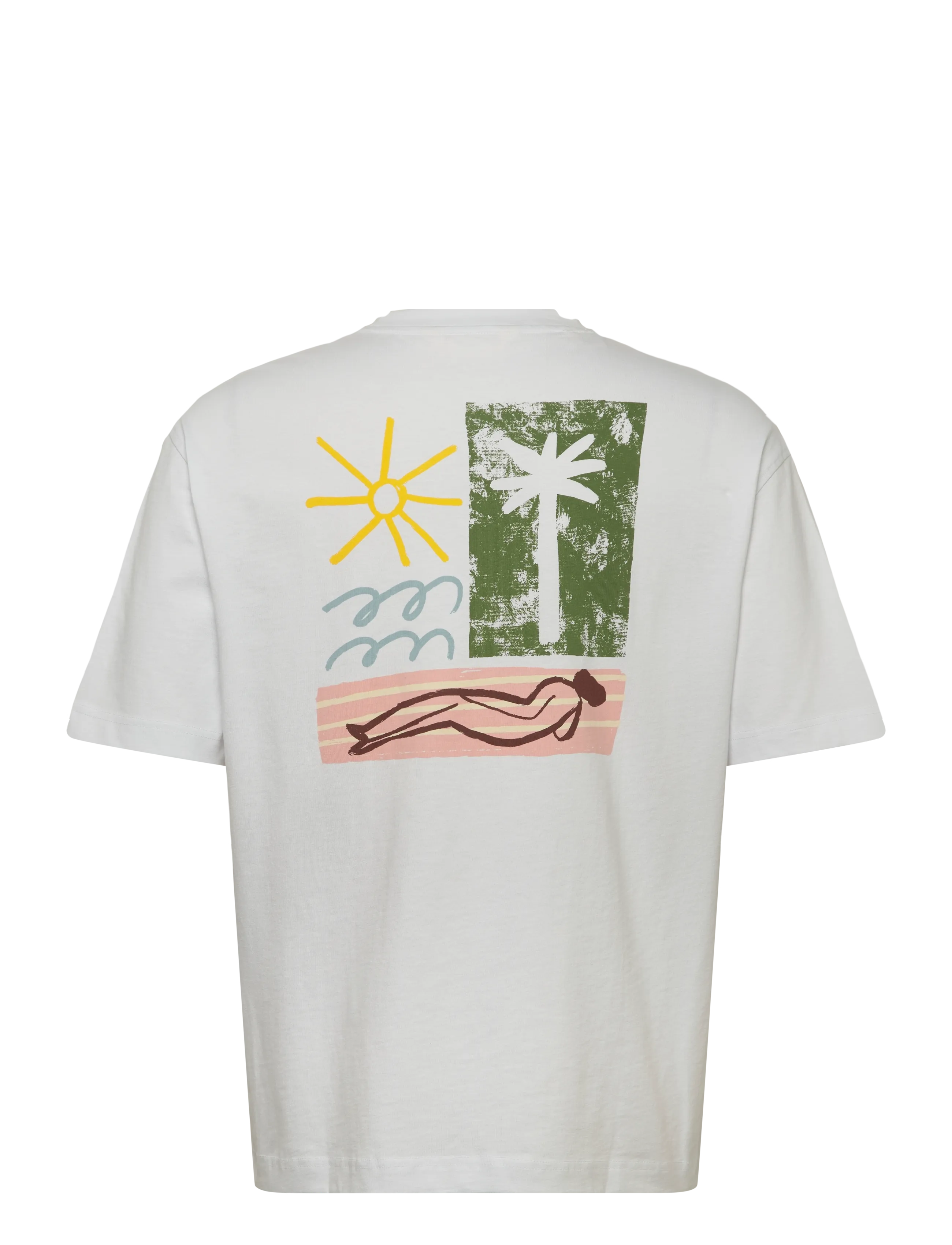Selected - SLHRELAXNORMAN LICENSE SS TEE - kortærmede t-shirts - bright white - 1