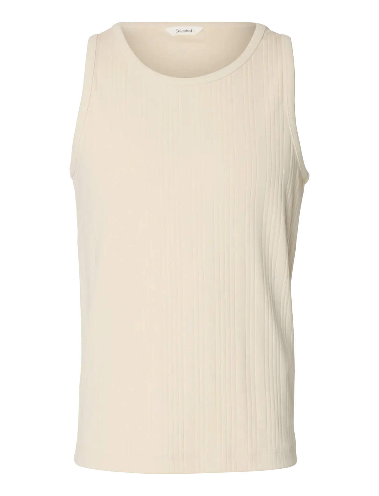 Selected SLHANDRE TANK TOP - Selected - BIRCH / cream