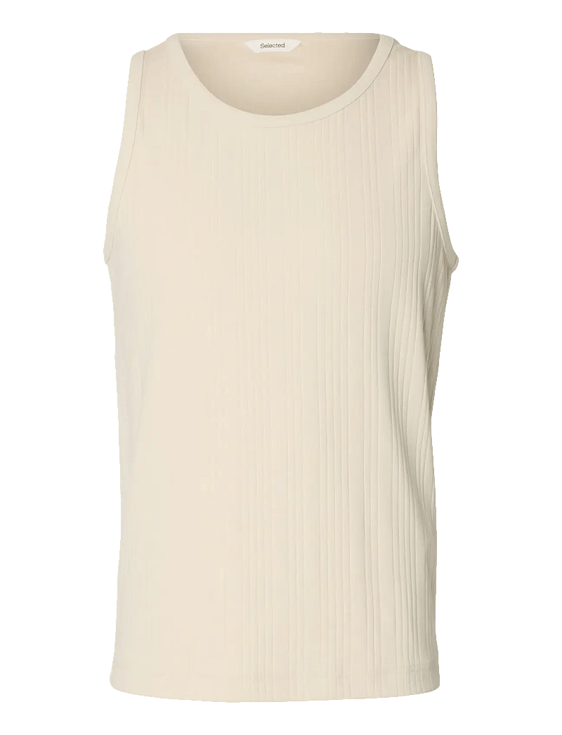 Selected - SLHANDRE TANK TOP - tank tops - birch - 1