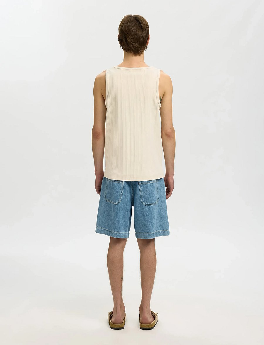 Selected - SLHANDRE TANK TOP - tank tops - birch - 2