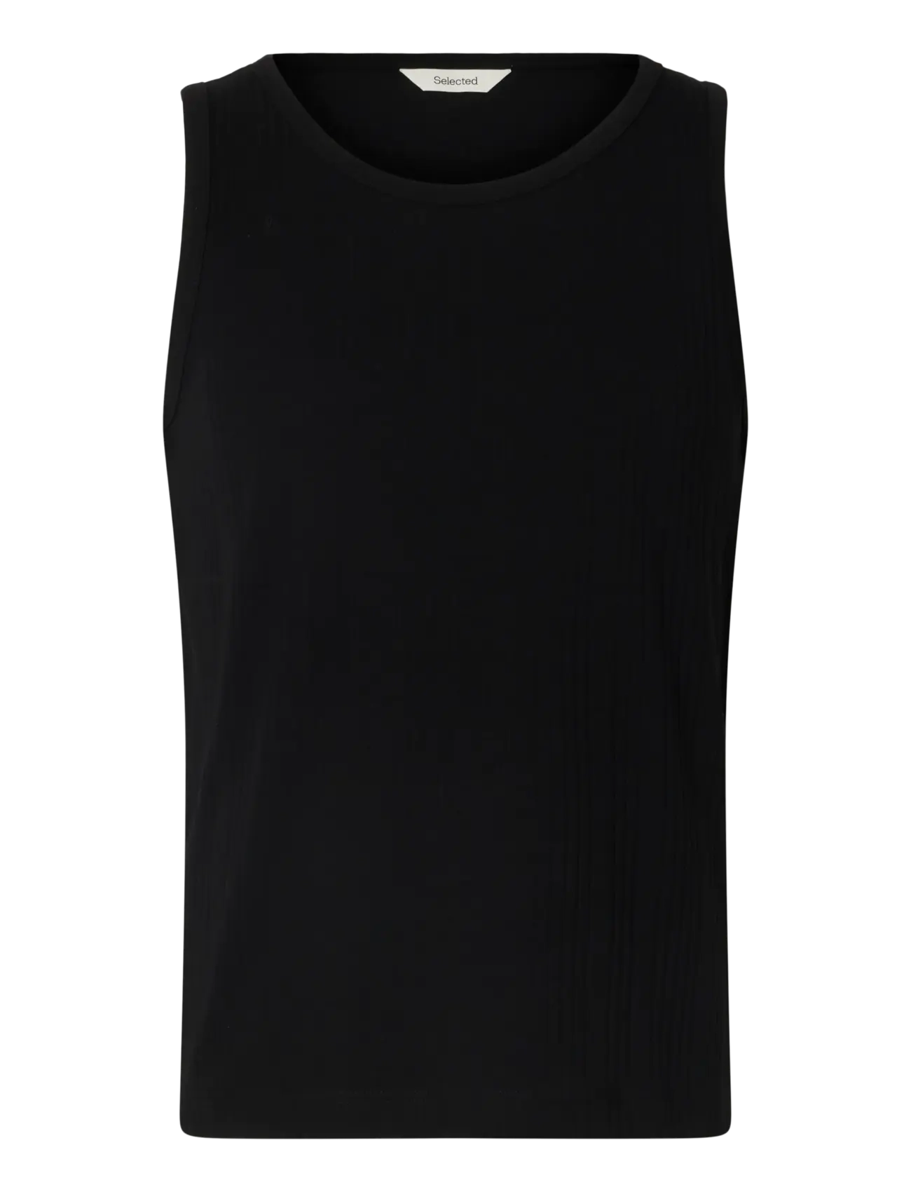 Selected SLHANDRE TANK TOP - Selected - BLACK / black