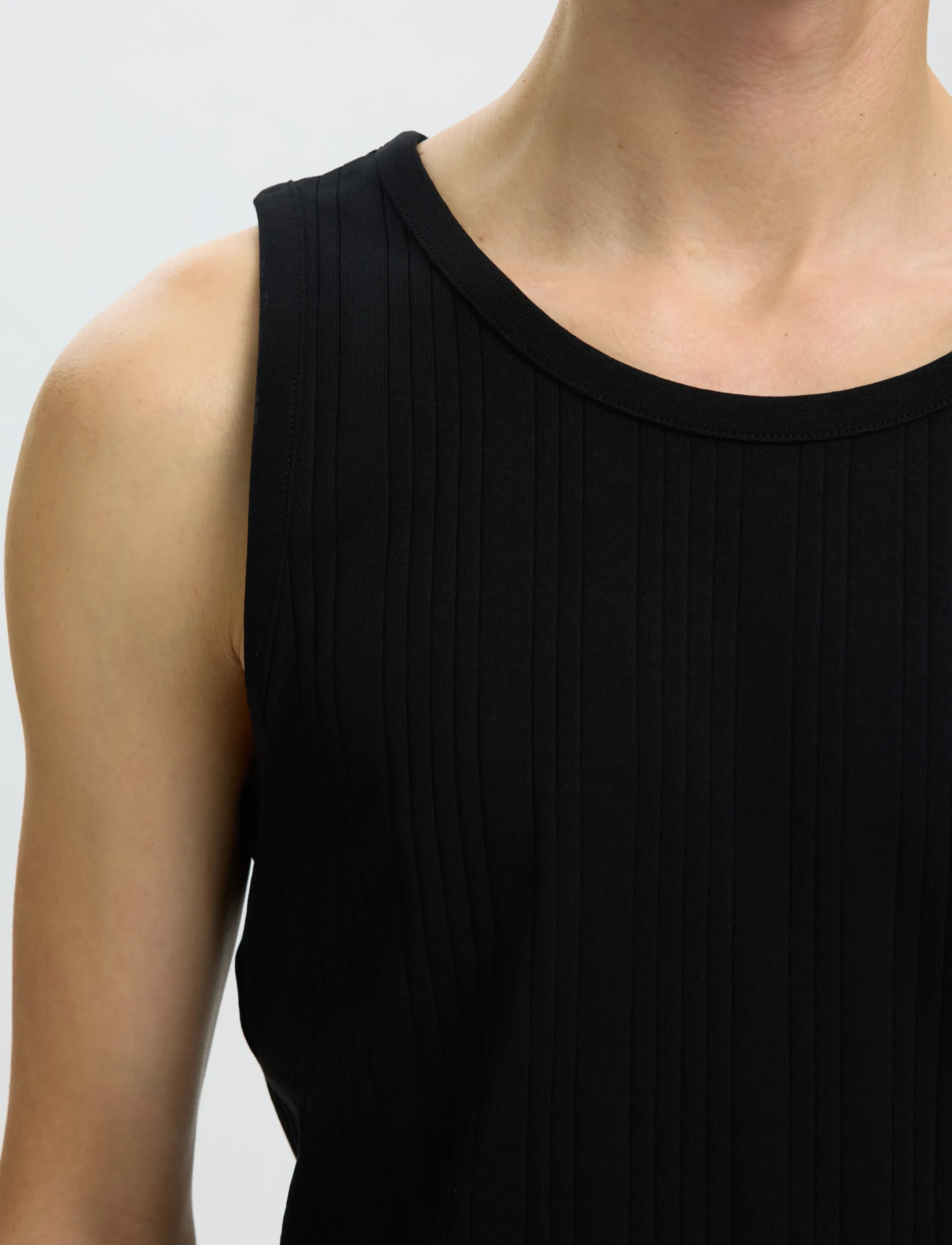Selected - SLHANDRE TANK TOP - varrukateta särgid - black - 4