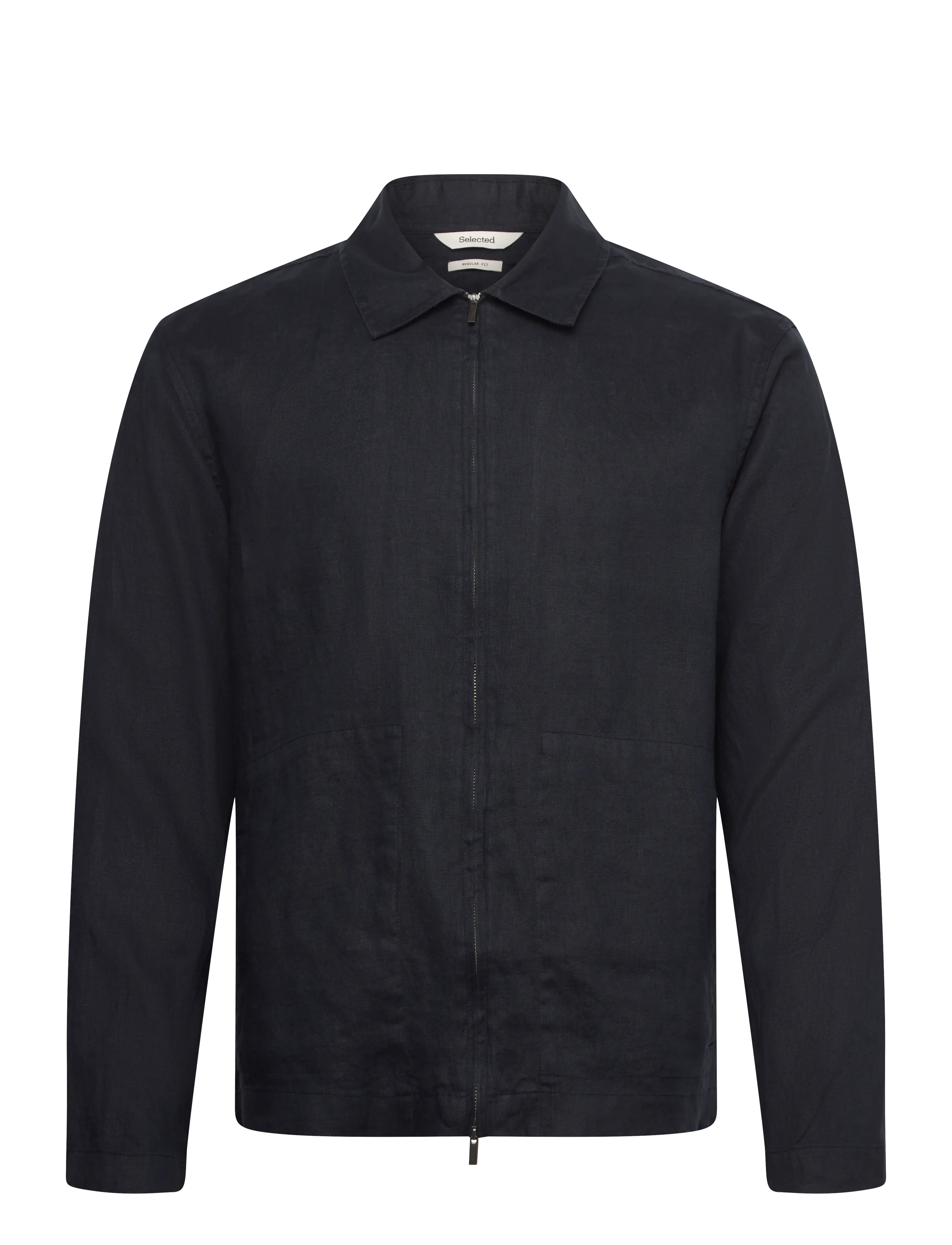 Selected SLHREGJEREMY LINEN ZIP OVERSHIRT - Beliebte Marken - SKY CAPTAIN / navy