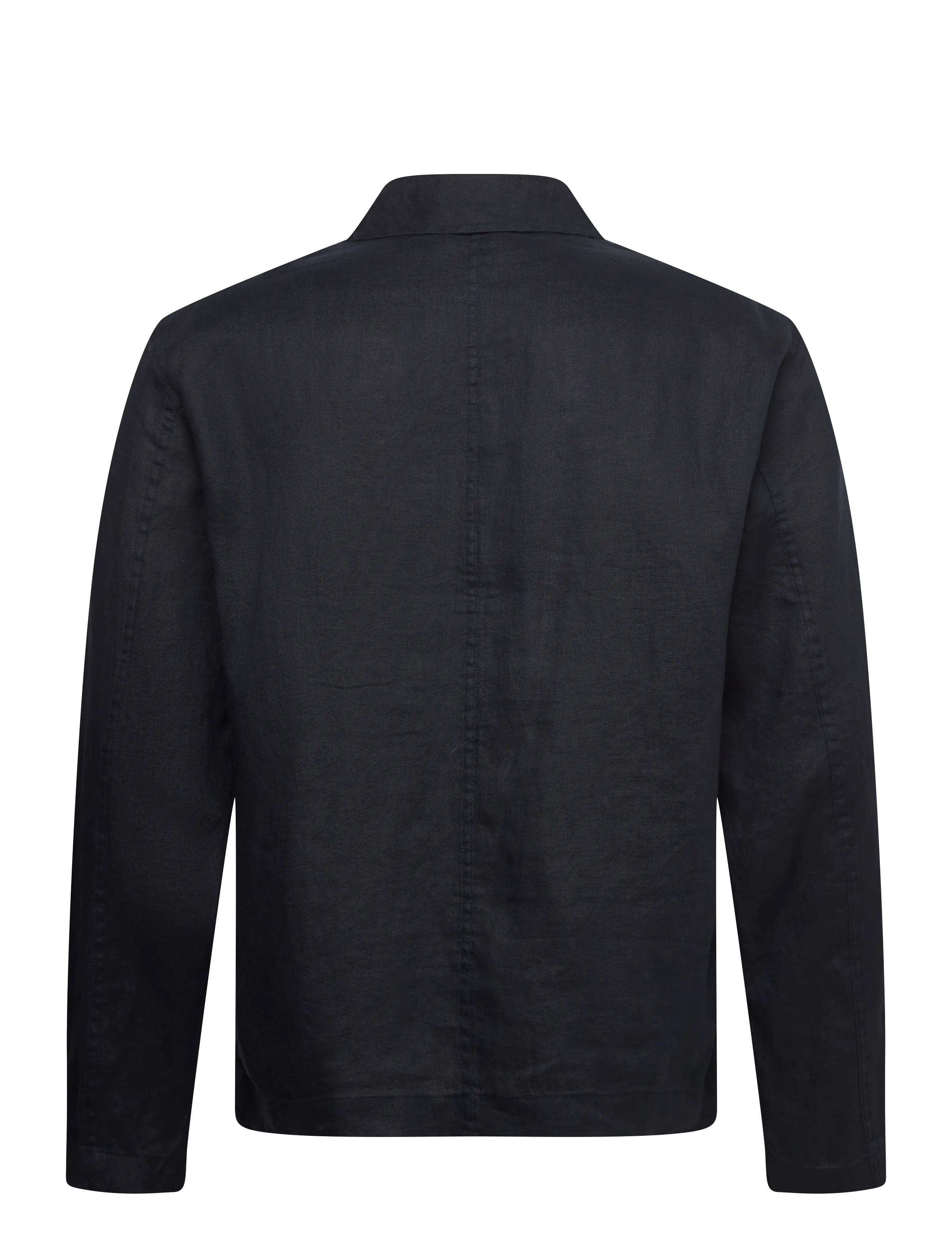 Selected - SLHREGJEREMY LINEN ZIP OVERSHIRT - lentejassen - sky captain - 2