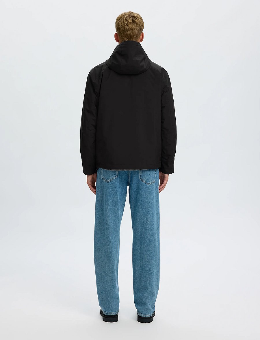 Selected - SLMFOREST URBAN TECH JACKET NOOS - black - 2