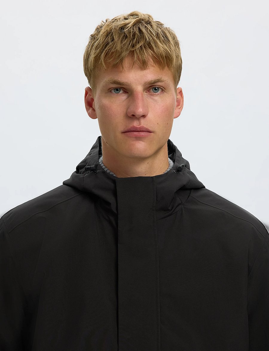 Selected - SLMFOREST URBAN TECH JACKET NOOS - black - 4