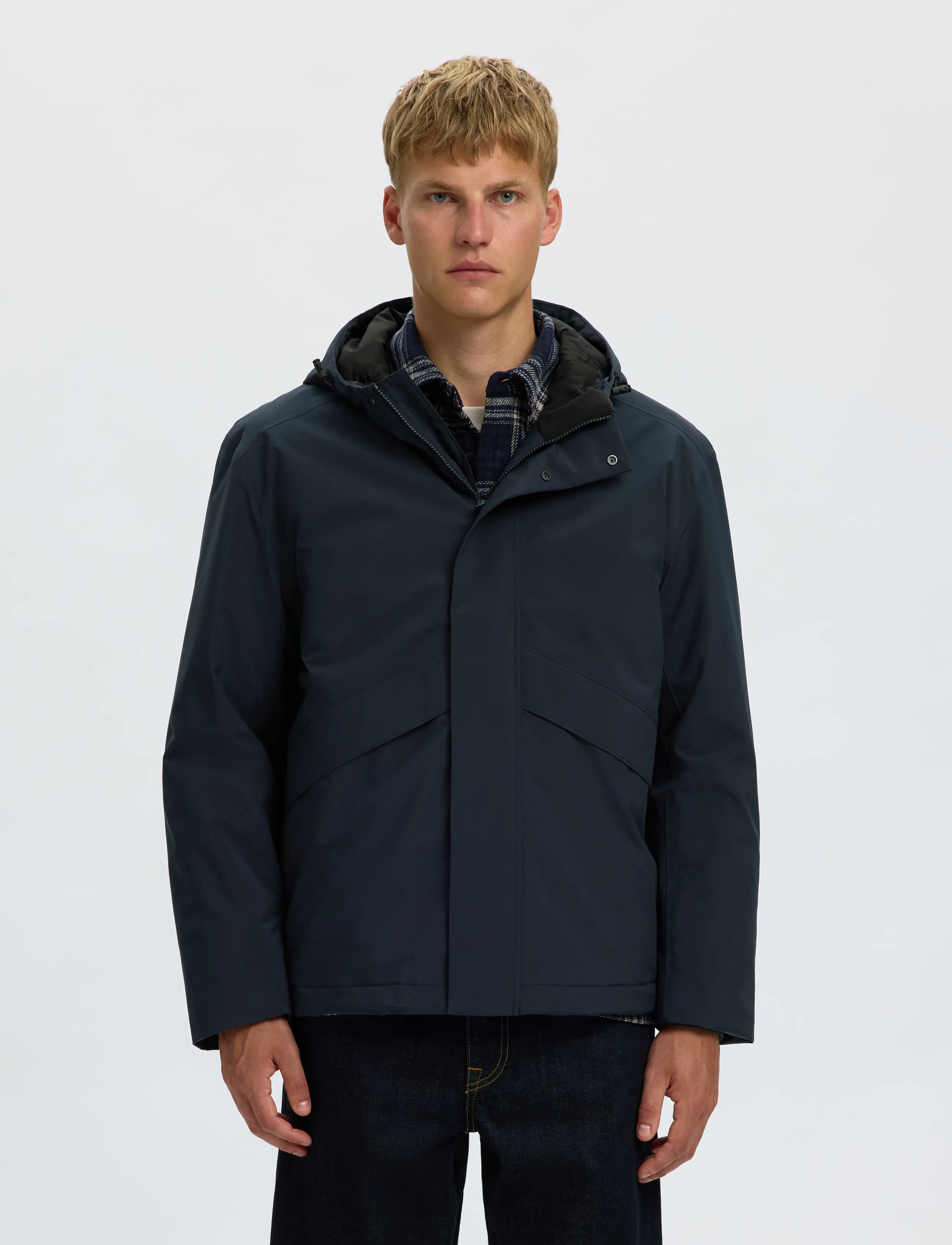 Selected SLMFOREST URBAN TECH JACKET NOOS - Sulejoped - SKY CAPTAIN / navy