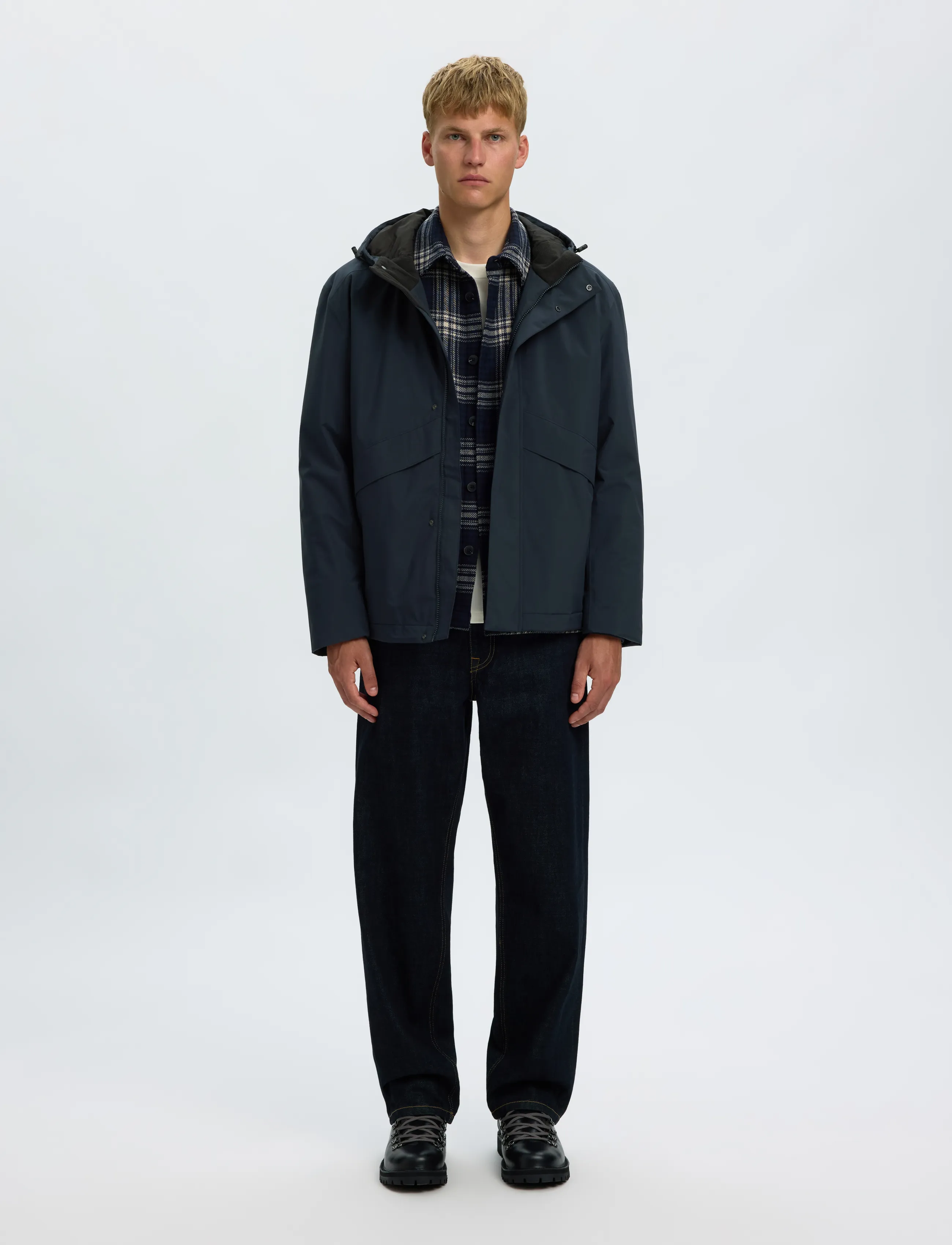 Selected - SLMFOREST URBAN TECH JACKET NOOS - sky captain - 3