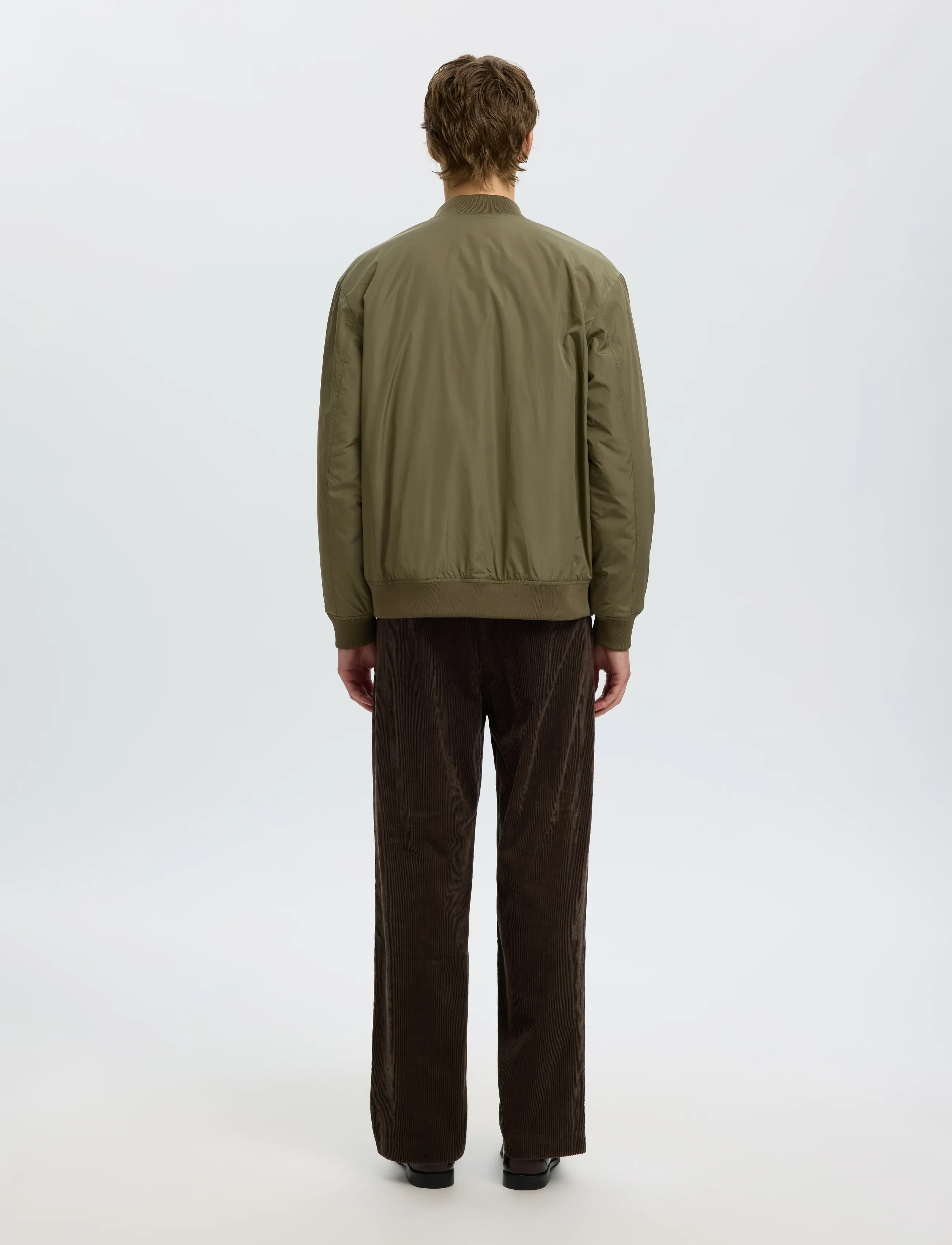 Selected - SLMCHARLES BOMBER JKT NOOS - kalamata - 2