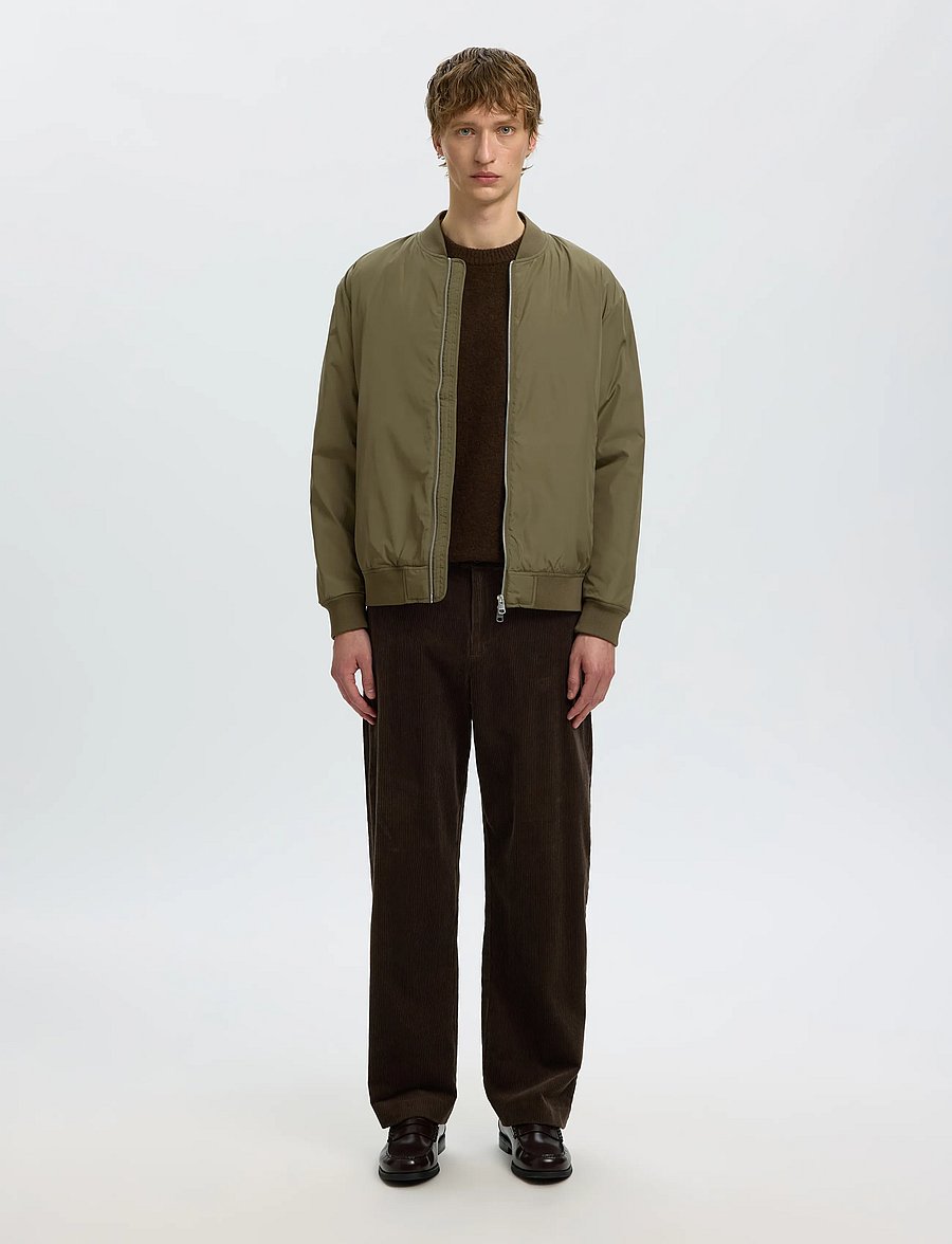 Selected - SLMCHARLES BOMBER JKT NOOS - kalamata - 3