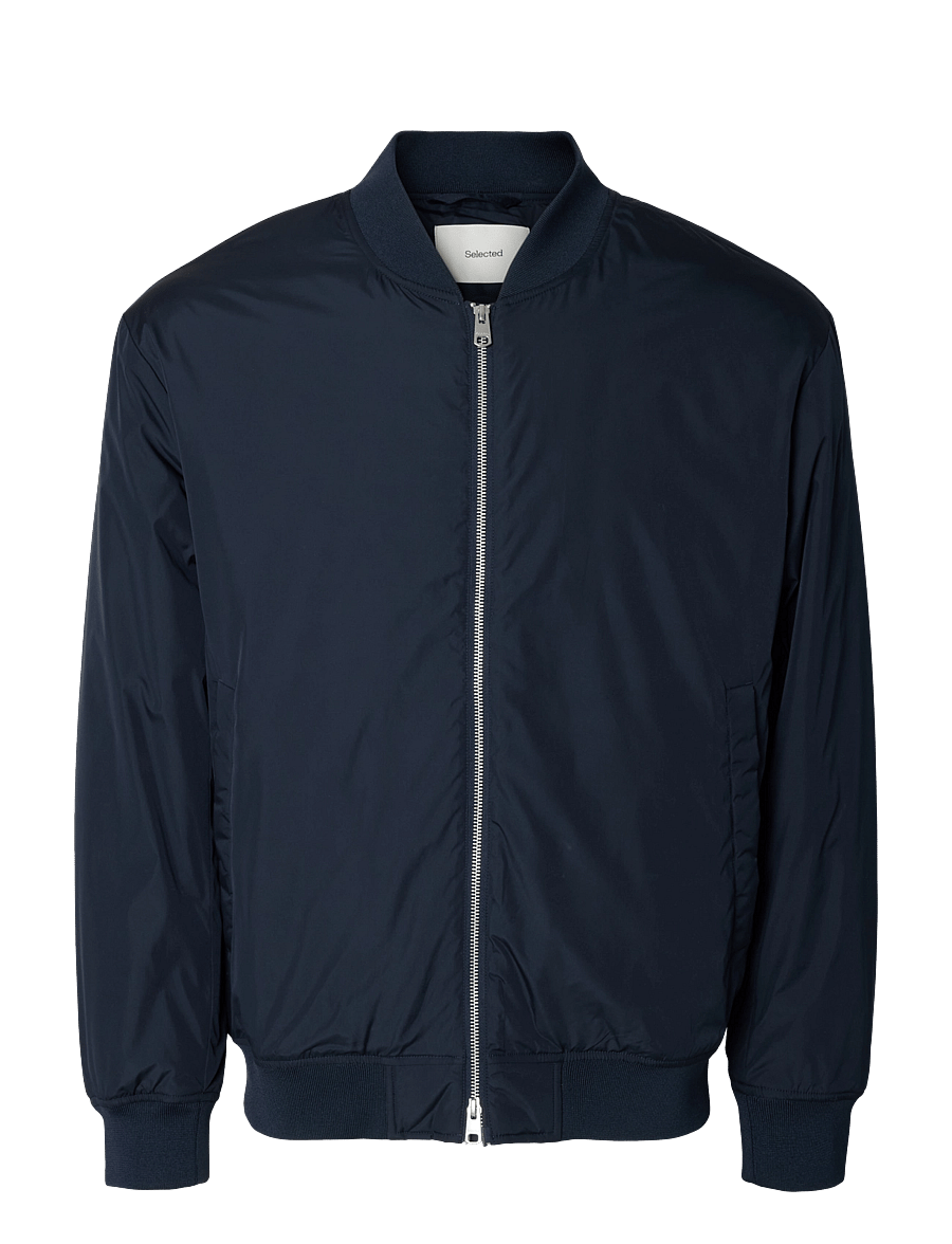 Selected - SLMCHARLES BOMBER JKT NOOS - sky captain - 1
