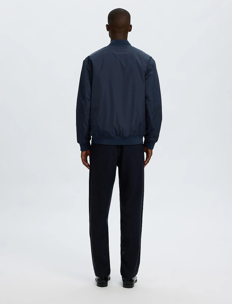 Selected - SLMCHARLES BOMBER JKT NOOS - sky captain - 2
