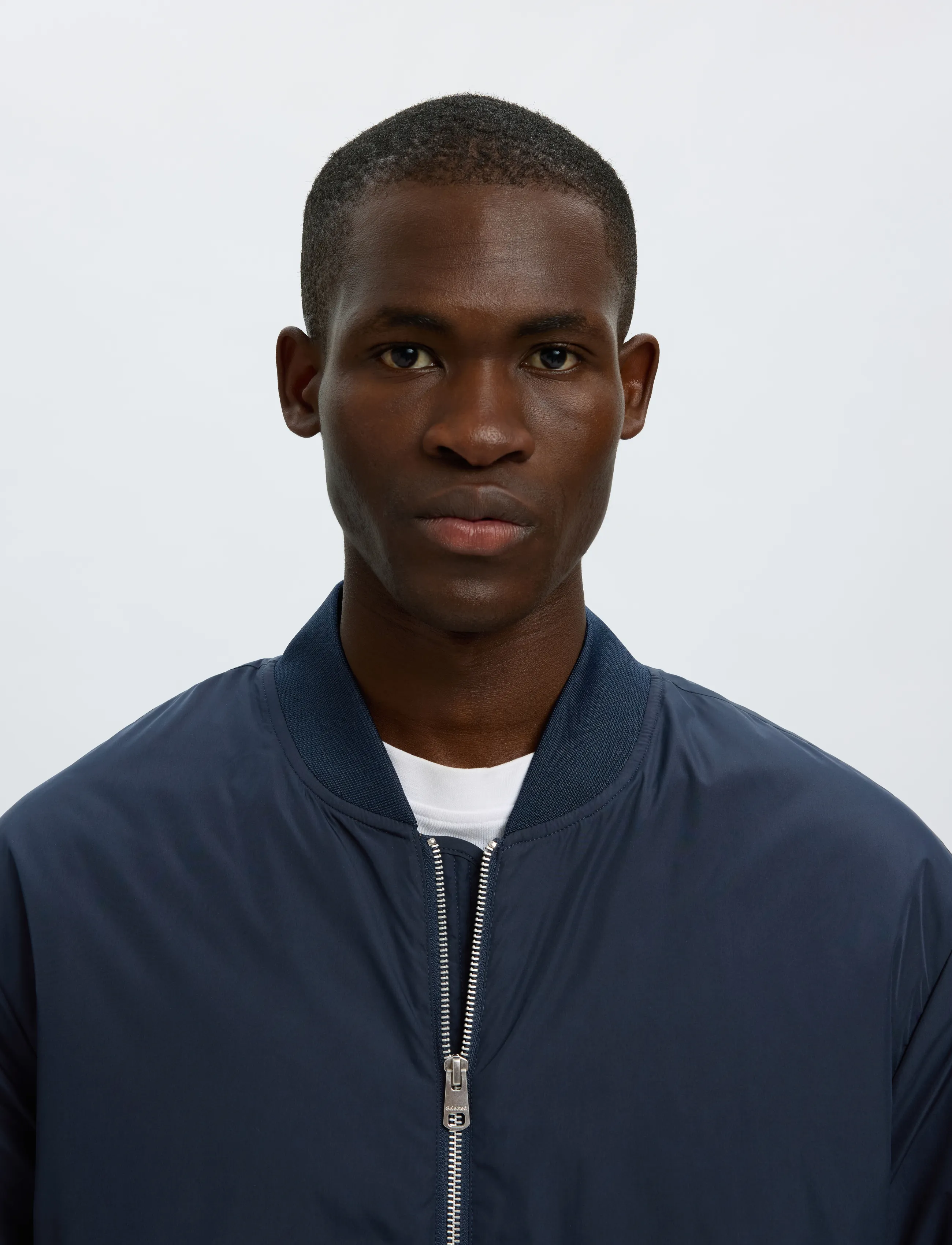 Selected - SLMCHARLES BOMBER JKT NOOS - sky captain - 4