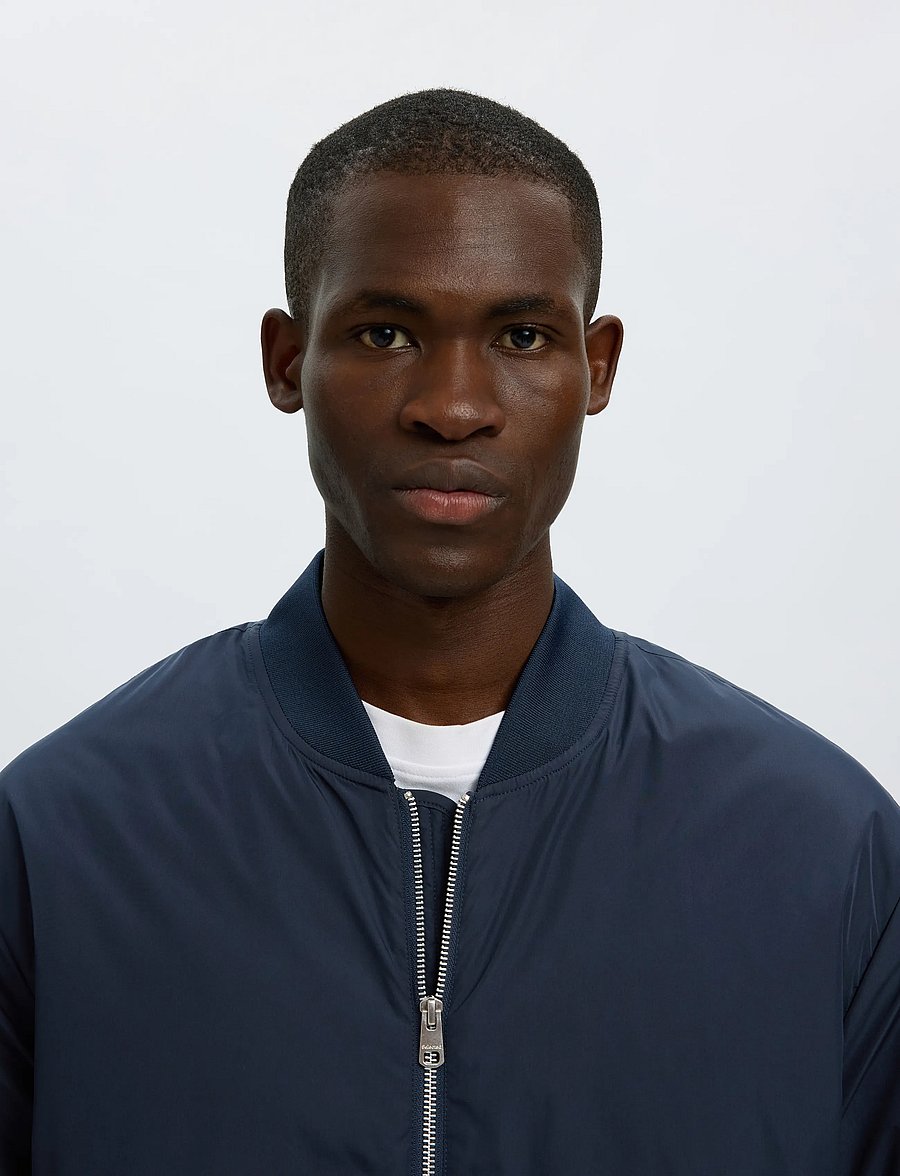 Selected - SLMCHARLES BOMBER JKT NOOS - sky captain - 4