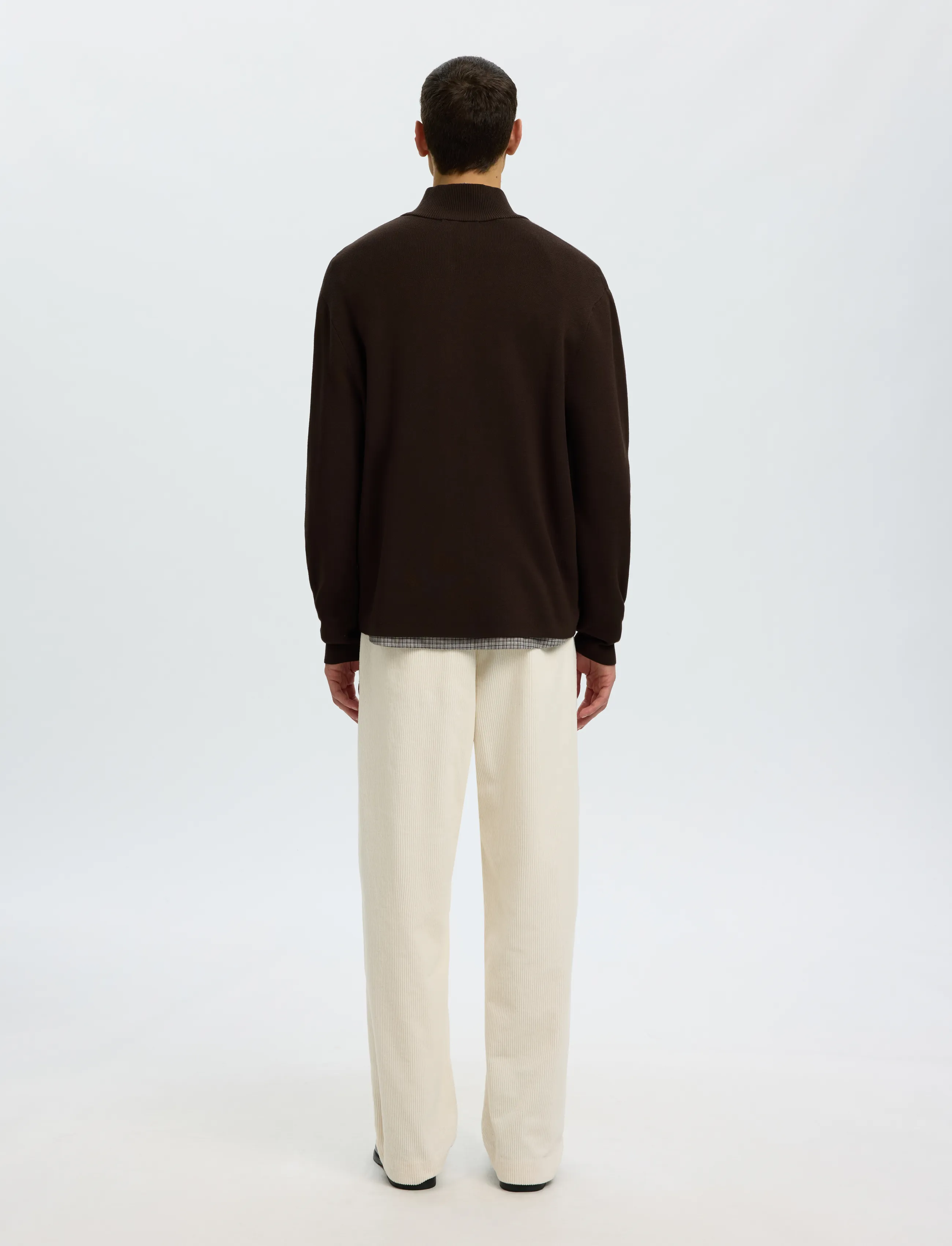 Selected - SLMTELLER FN HALF ZIP NOOS - half zip-tröjor - delicioso - 2