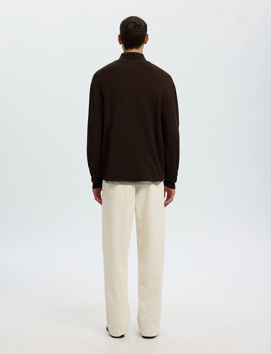 Selected - SLMTELLER FN HALF ZIP NOOS - pullover mit halbem reißverschluss - delicioso - 2