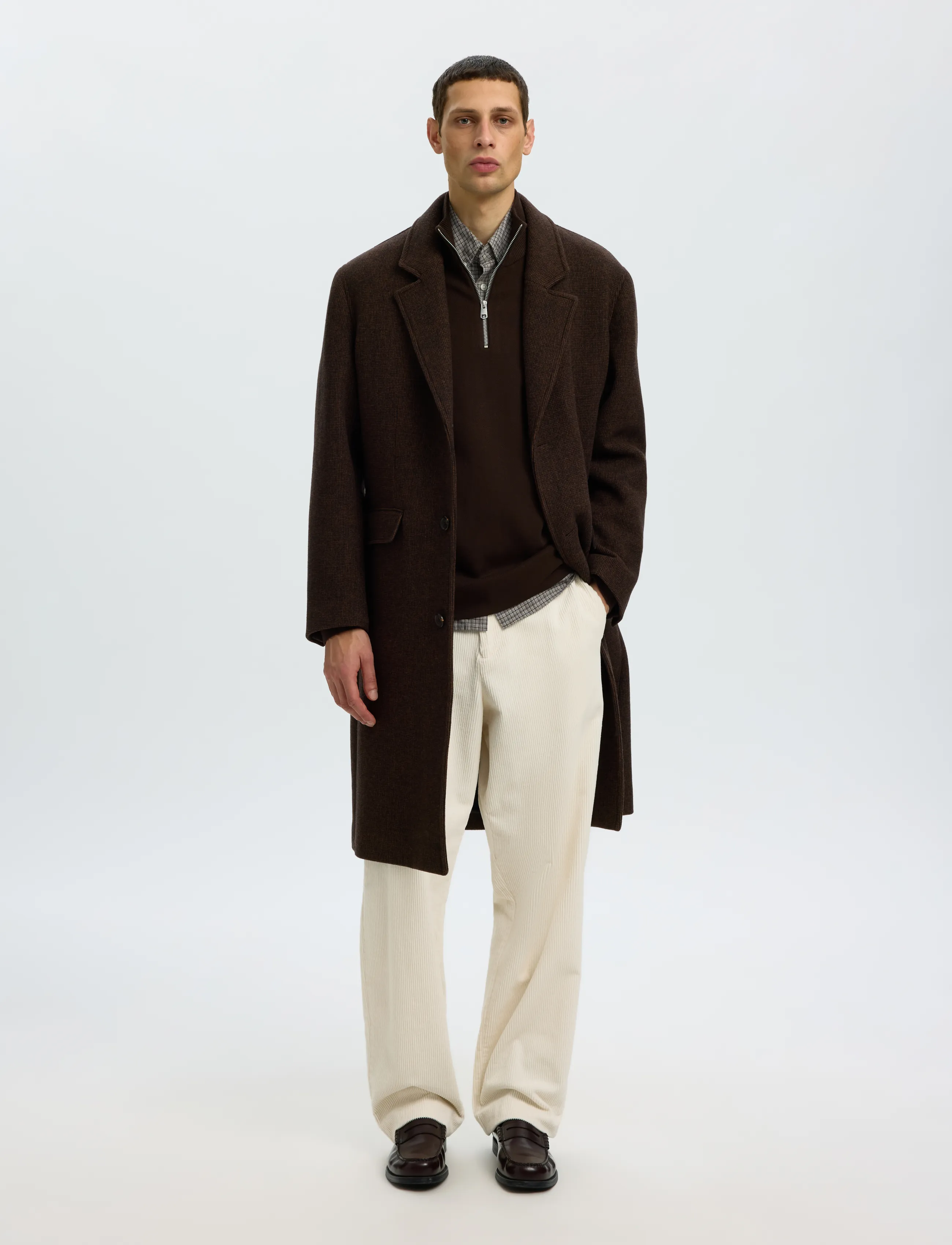 Selected - SLMTELLER FN HALF ZIP NOOS - half zip-tröjor - delicioso - 5
