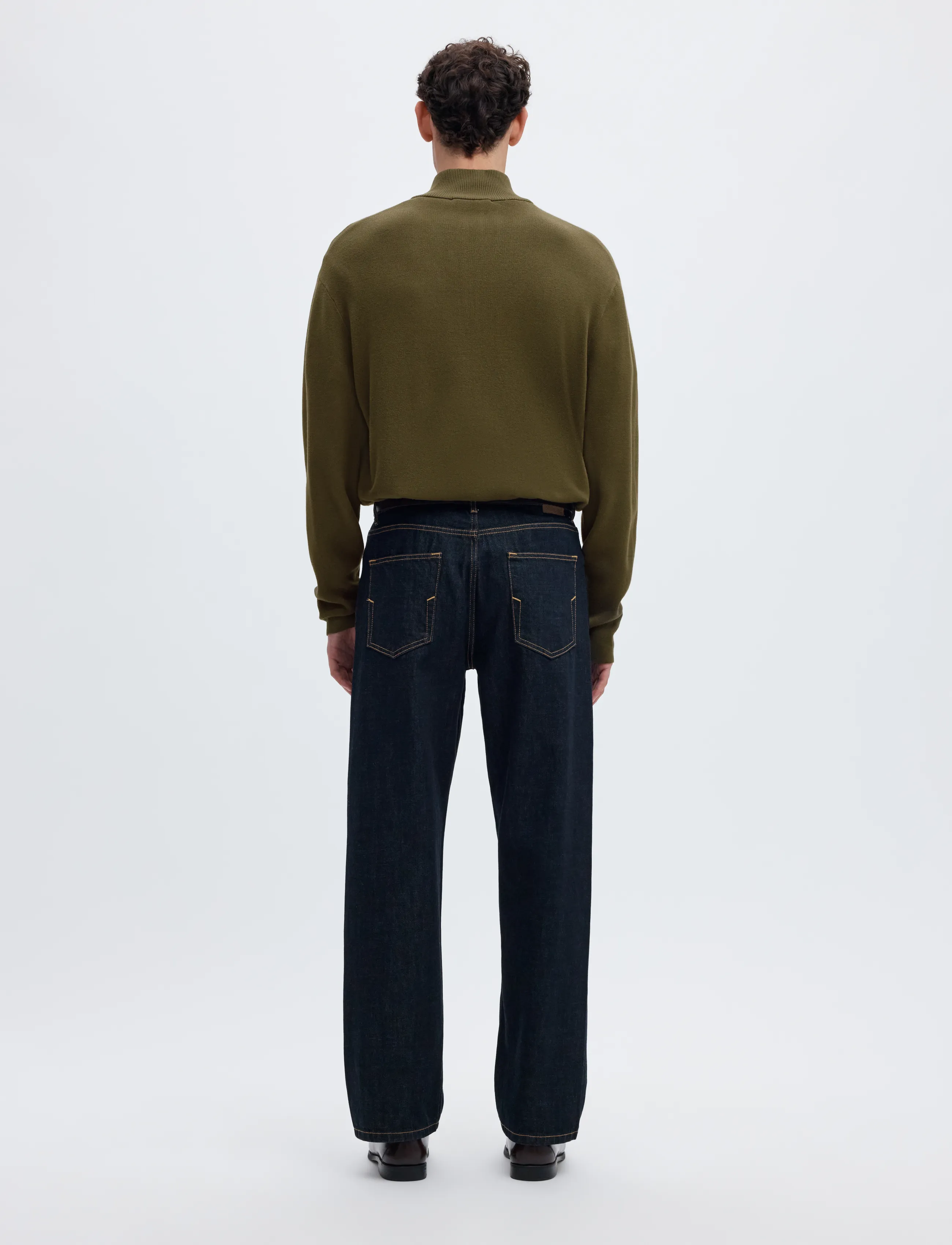 Selected - SLMTELLER FN HALF ZIP NOOS - half zip-tröjor - kalamata - 2