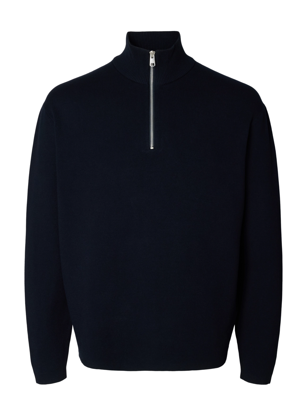 Selected - SLMTELLER FN HALF ZIP NOOS - pullover mit halbem reißverschluss - sky captain - 1