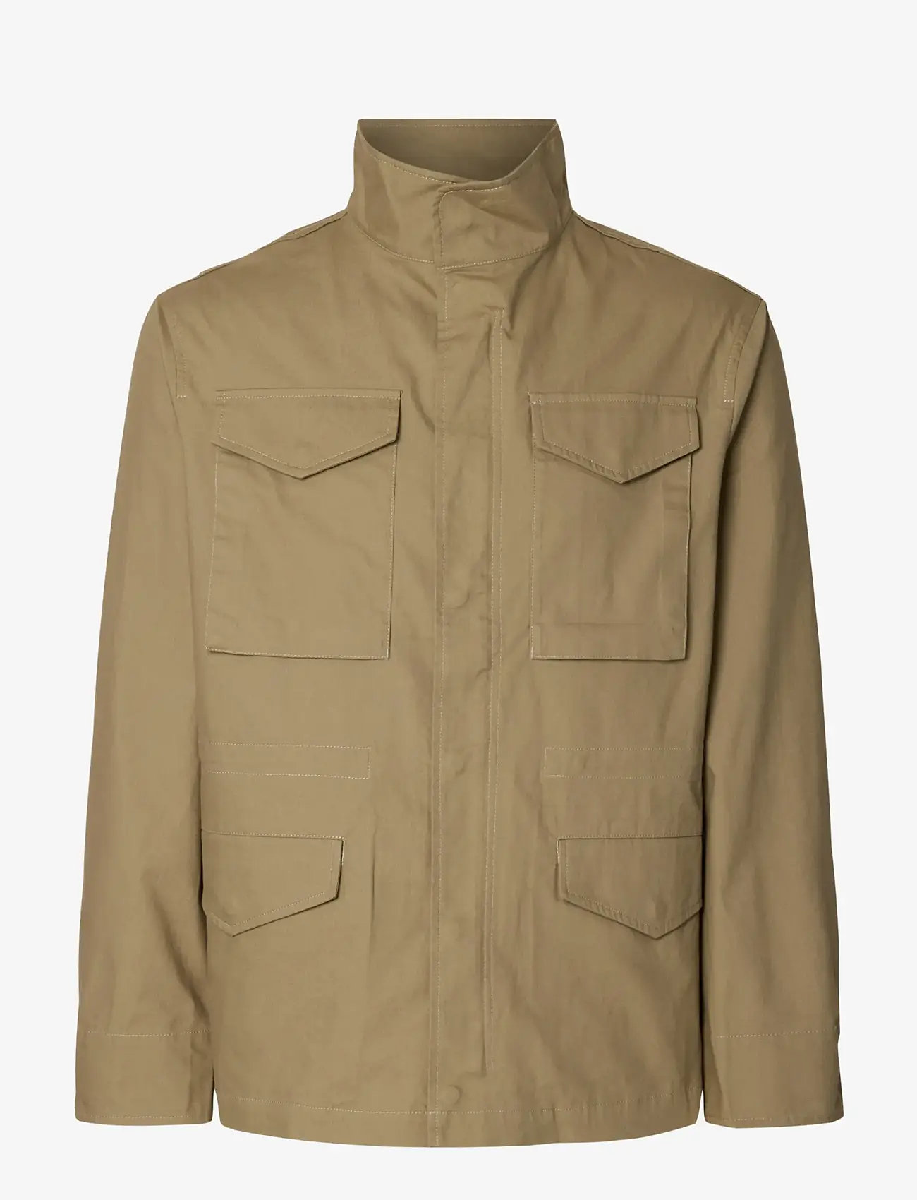 Selected - SLHJEREMY FIELD JACKET - kevadjoped - khaki - 0