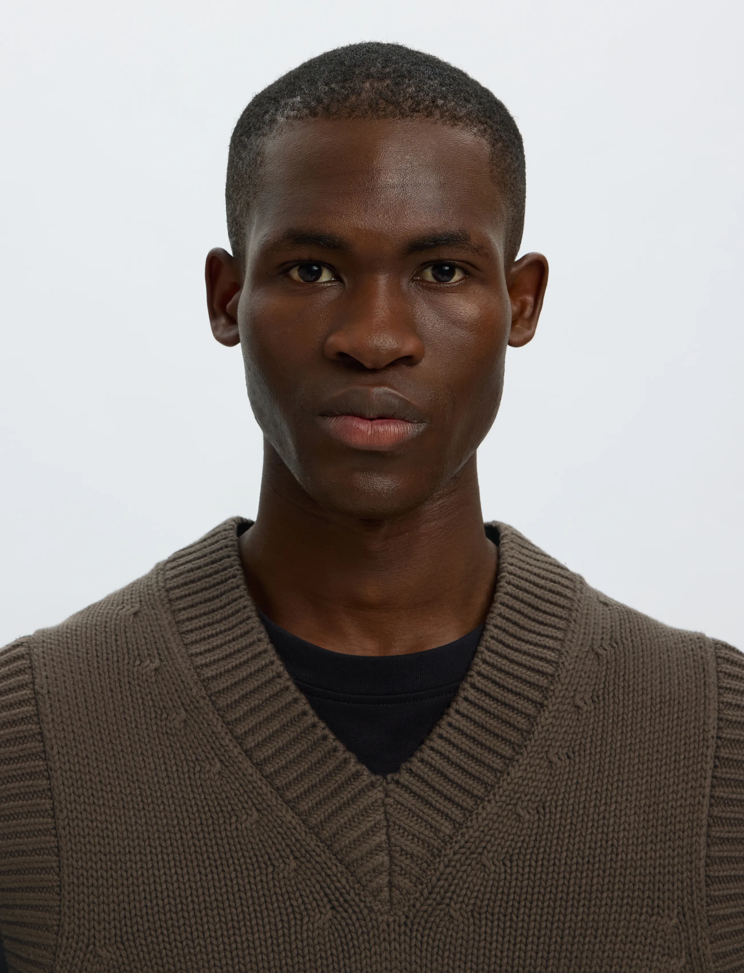 Selected - SLMBRAUN HEAVY KNIT VEST - strickwesten - turkish coffee - 4