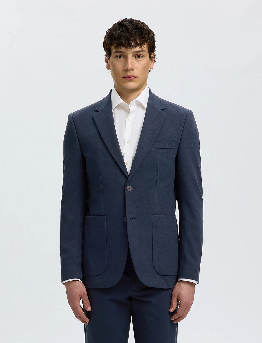 Selected - SLMSLIM-LOMAIR BLZ NOOS - dark navy - 0